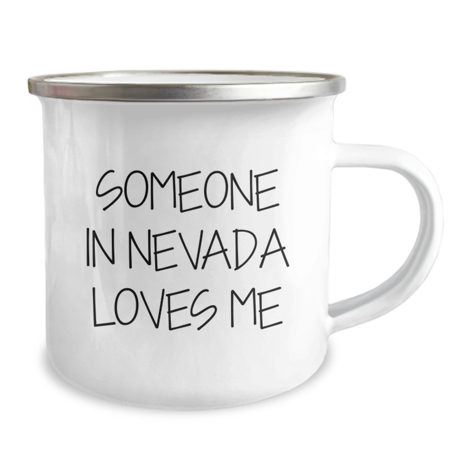 Funny Camping Mug for Nevada Lovers, Gifts from Friends to Someone In Nevada Loves Me, Birthday Unique Gift - Image 2