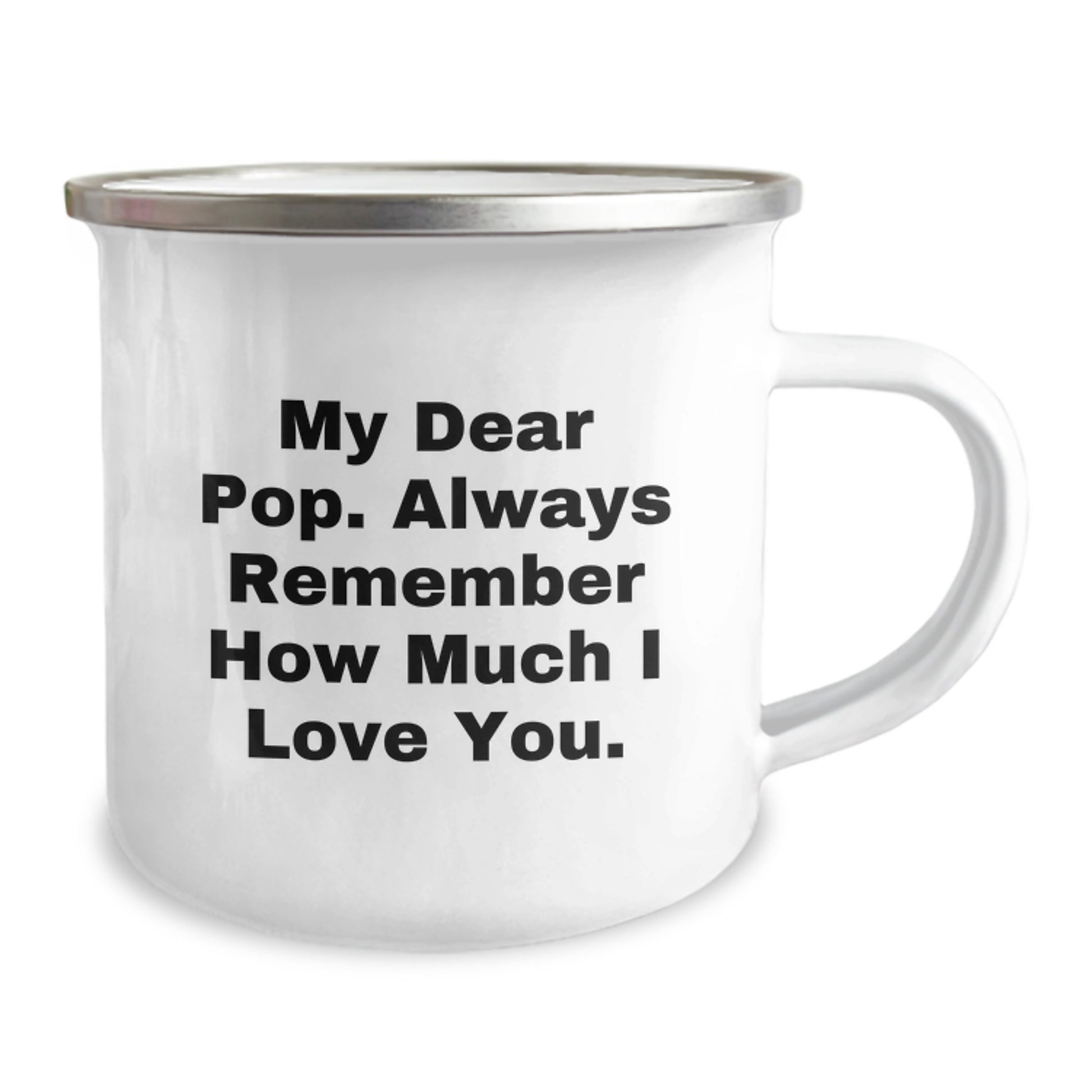 Funny Pop Camping Mug, Gifts from Men to Pop, Unique Mother's Day Unique Gifts, Camping Gear, Pop Lover Gift - Image 2