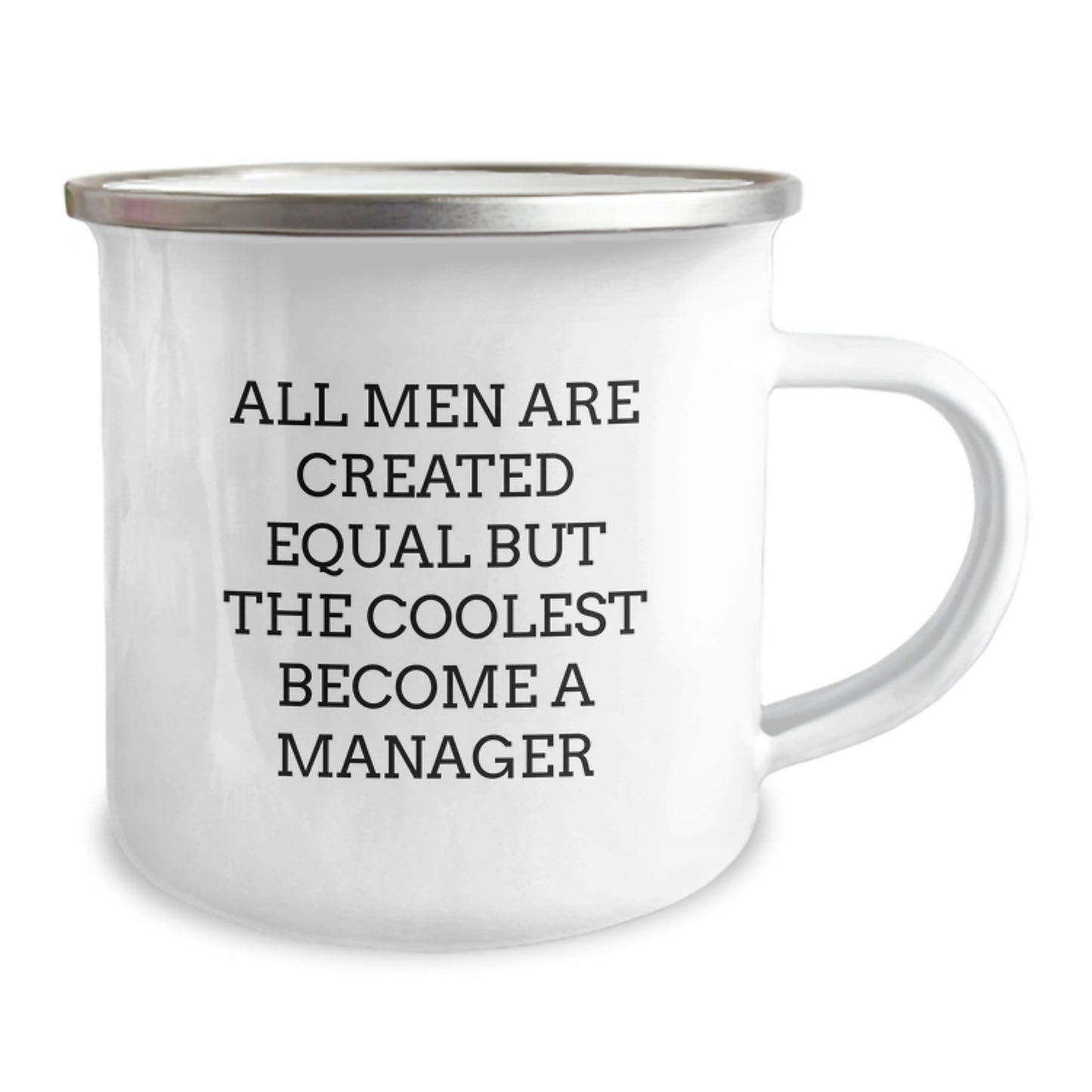 Funny Manager Gifts from Friends for Dad Father's Day Unique Camping Mug - Image 2