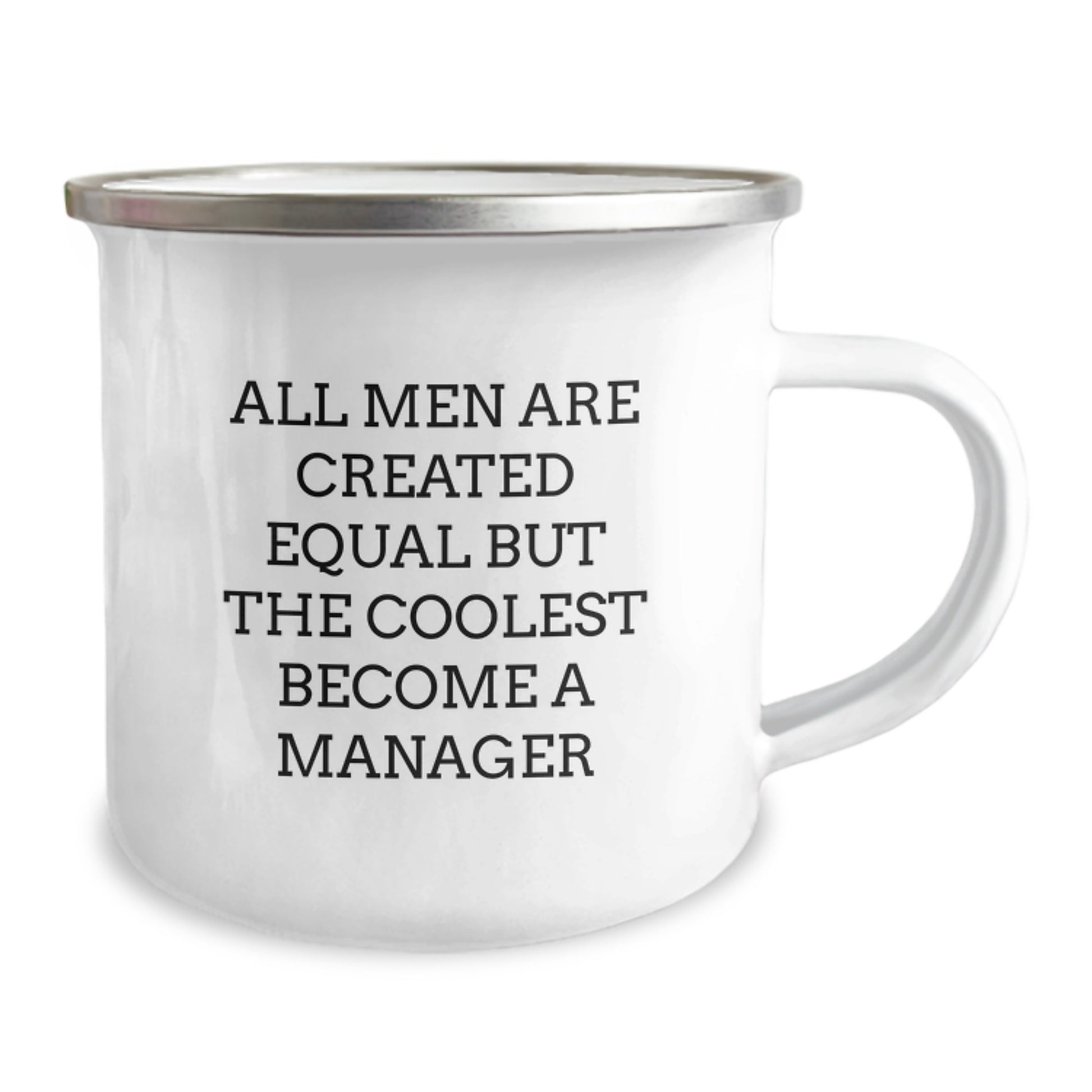 Funny Manager Gifts from Friends for Dad Father's Day Unique Camping Mug - Image 2