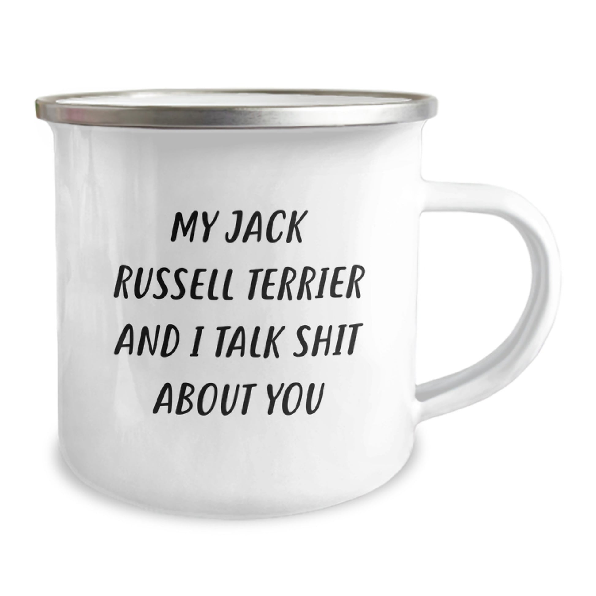 Funny Jack Russell Terrier Dog Camping Mug Gifts from Men to Friends and Family on Mother's Day - Image 2