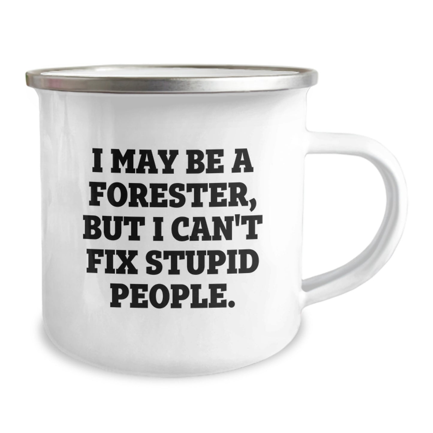 A Funny Forester Gift, Perfect for Forester Friends, Men, or Women - Valentine's Unique Gifts from Family or Coworkers - Funny Camping Mug - Image 2