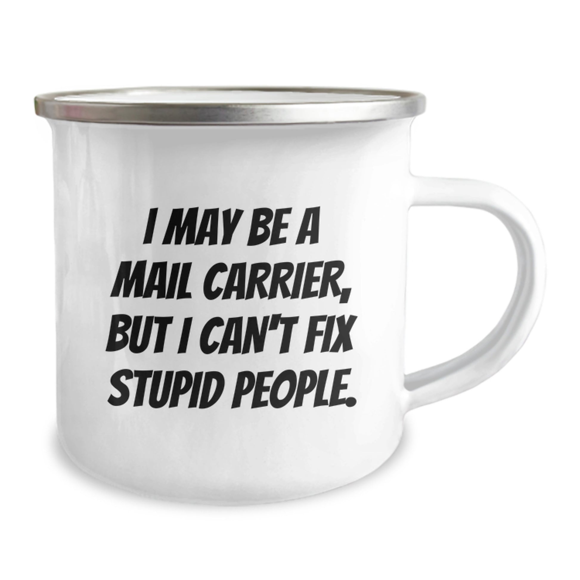 Funny Mail Carrier Camping Mug Gifts from Family Friends for Birthday Unique Presents - Image 2