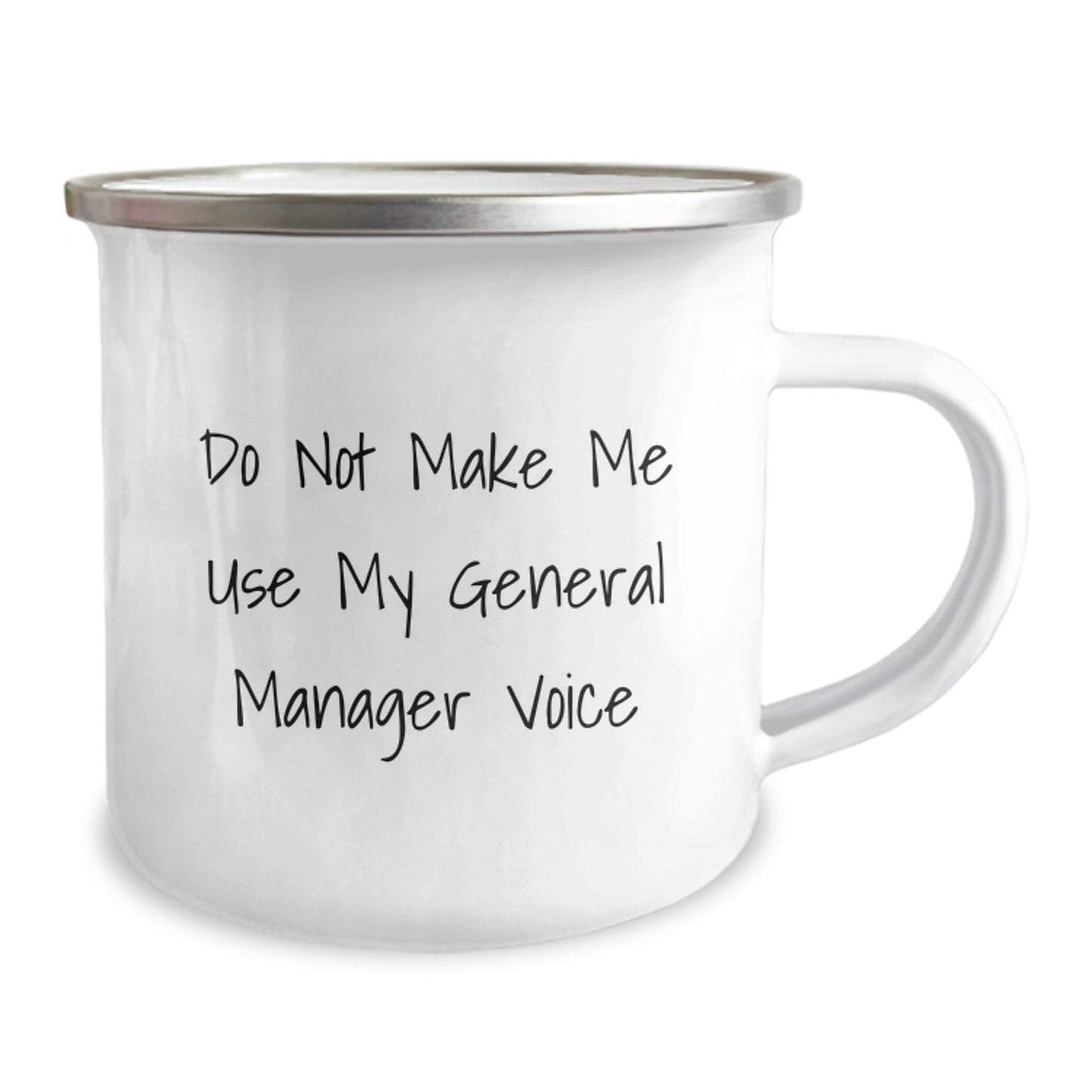 General Manager Lover Gifts from Men Funny Valentine's Unique Mugs, Camping Mug Gifts for General Manager, Stainless Steel with Enamel Finish - Image 2