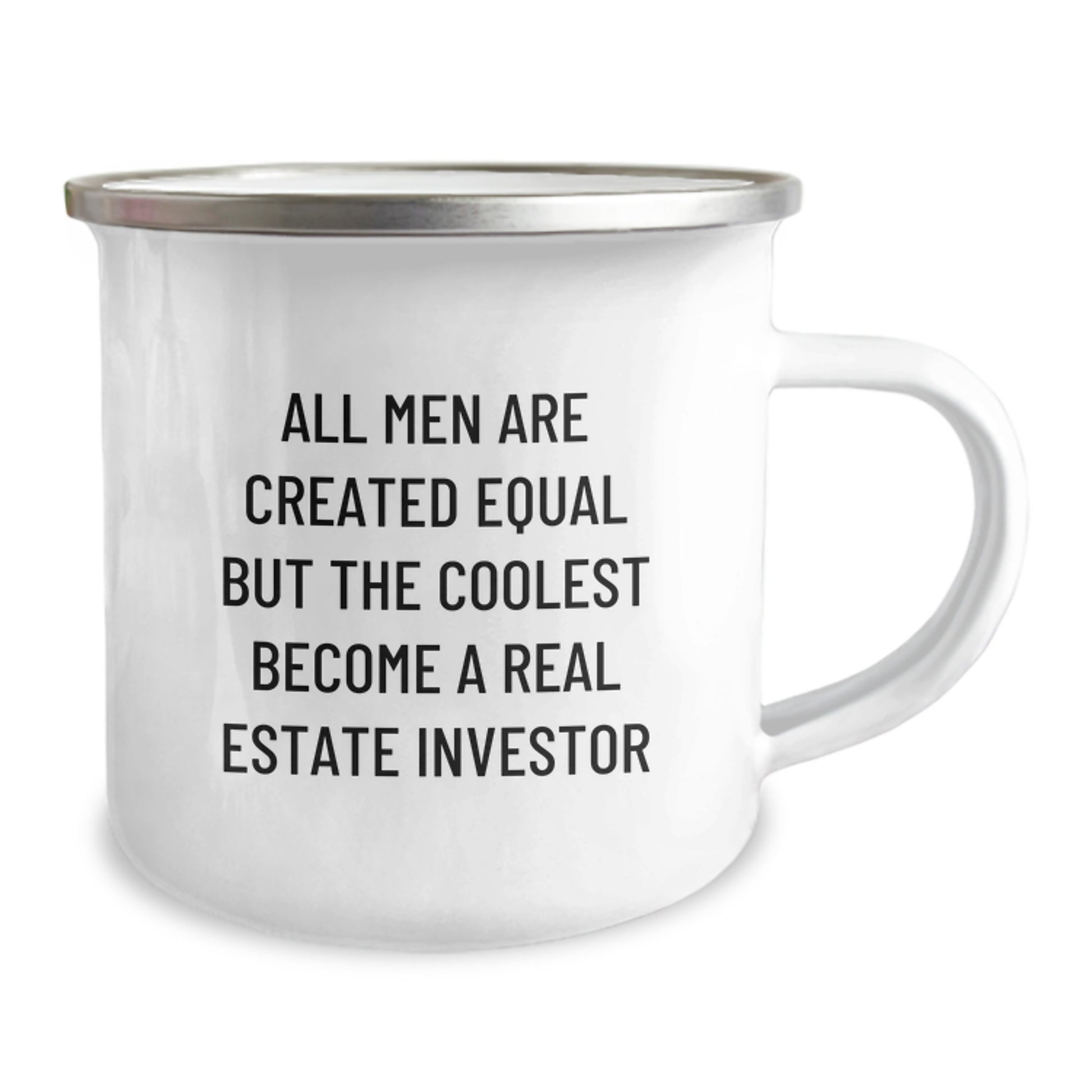 Funny Real Estate Investor Gifts - Unique Camping Mug for Graduation - Gifts from Friends to Real Estate Investor Men, Inspirational Quote to Motivate Him - Image 2