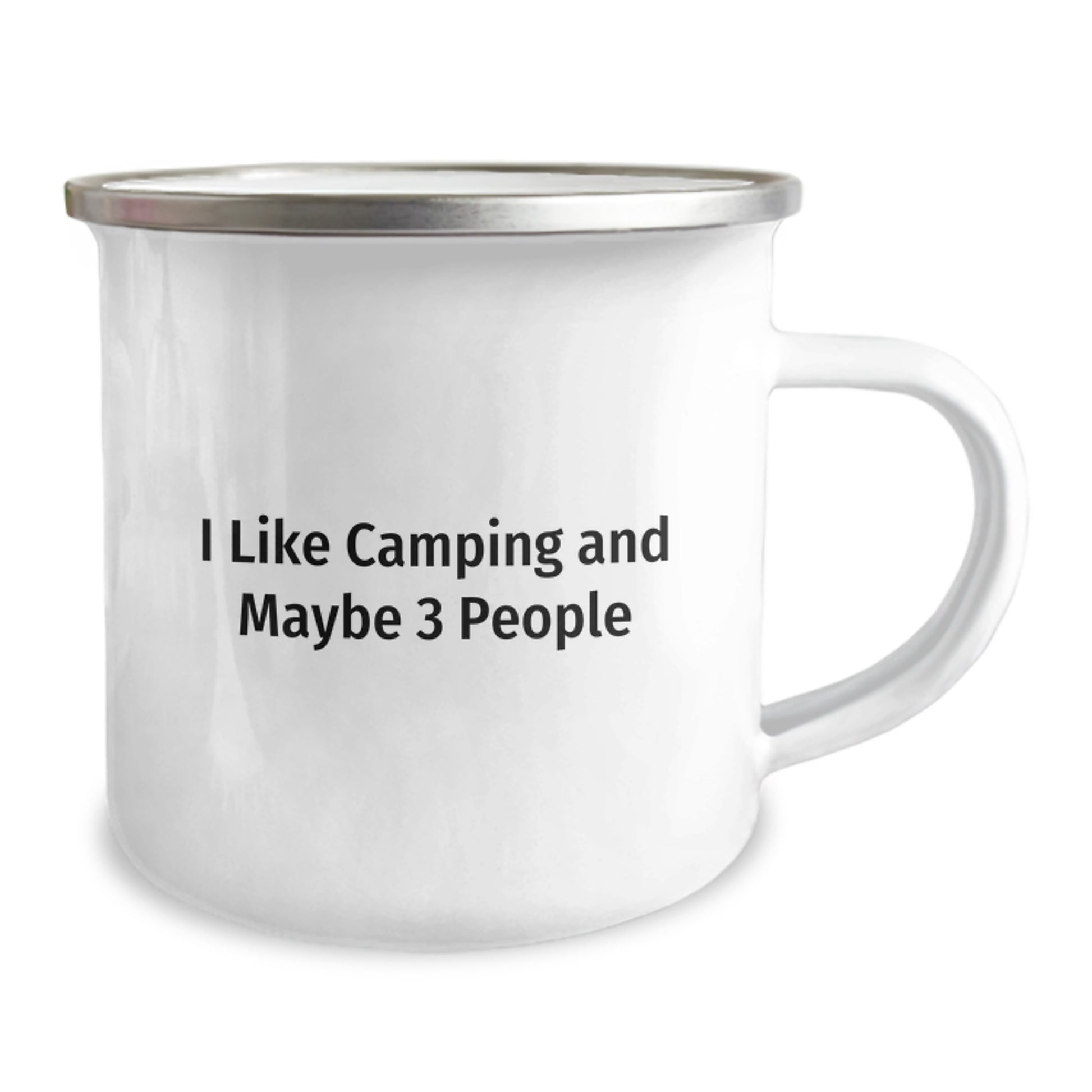 Funny Camping Gifts for Men from Friends, Camping Mug Quote I Like Camping And Maybe 3 People, Christmas Unique Gifts - Image 2