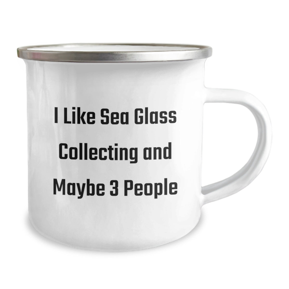 Gifts from Friends and Family for Sea Glass Collecting Enthusiasts - Unique Graduation Unique Gifts for Graduates who Like Sea Glass Collecting and Maybe 3 People - Fun Camping Mug - Image 2