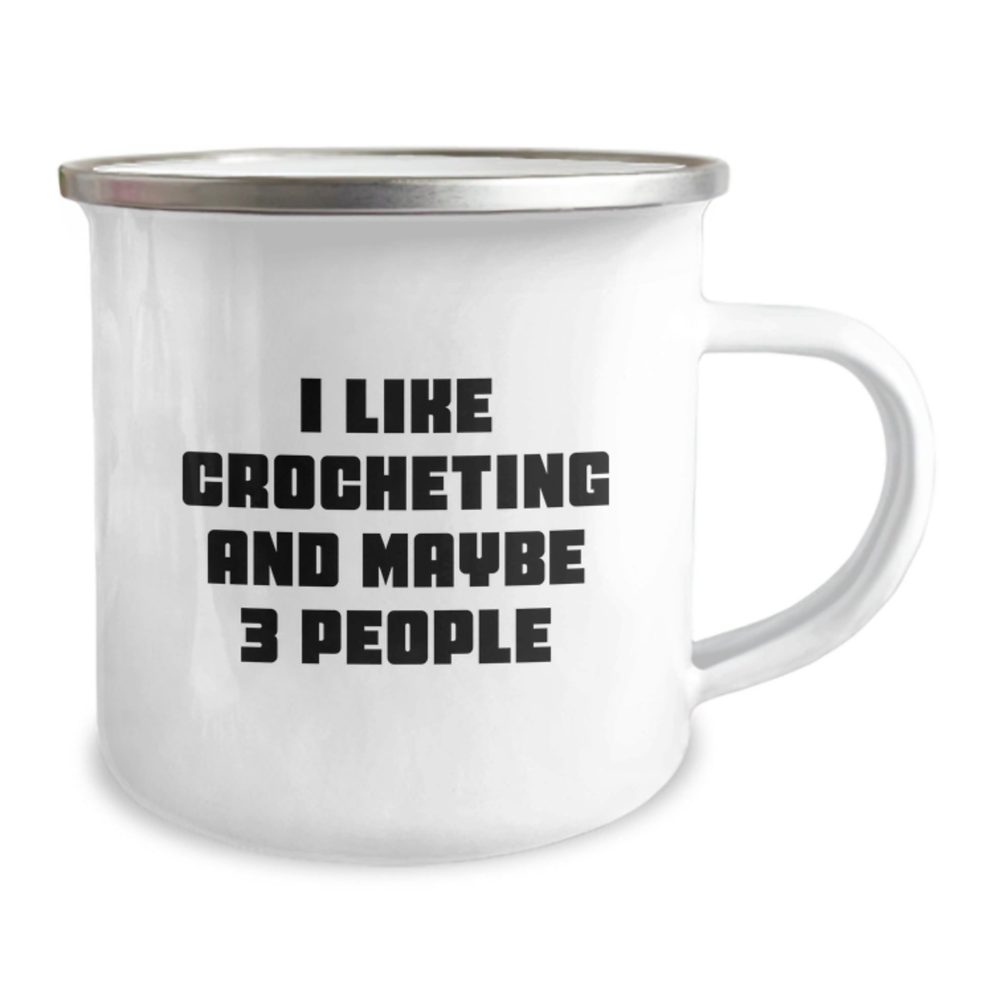 Funny Crocheting Gifts for Mom Mother's Day Unique Camping Mug from Men - Image 2