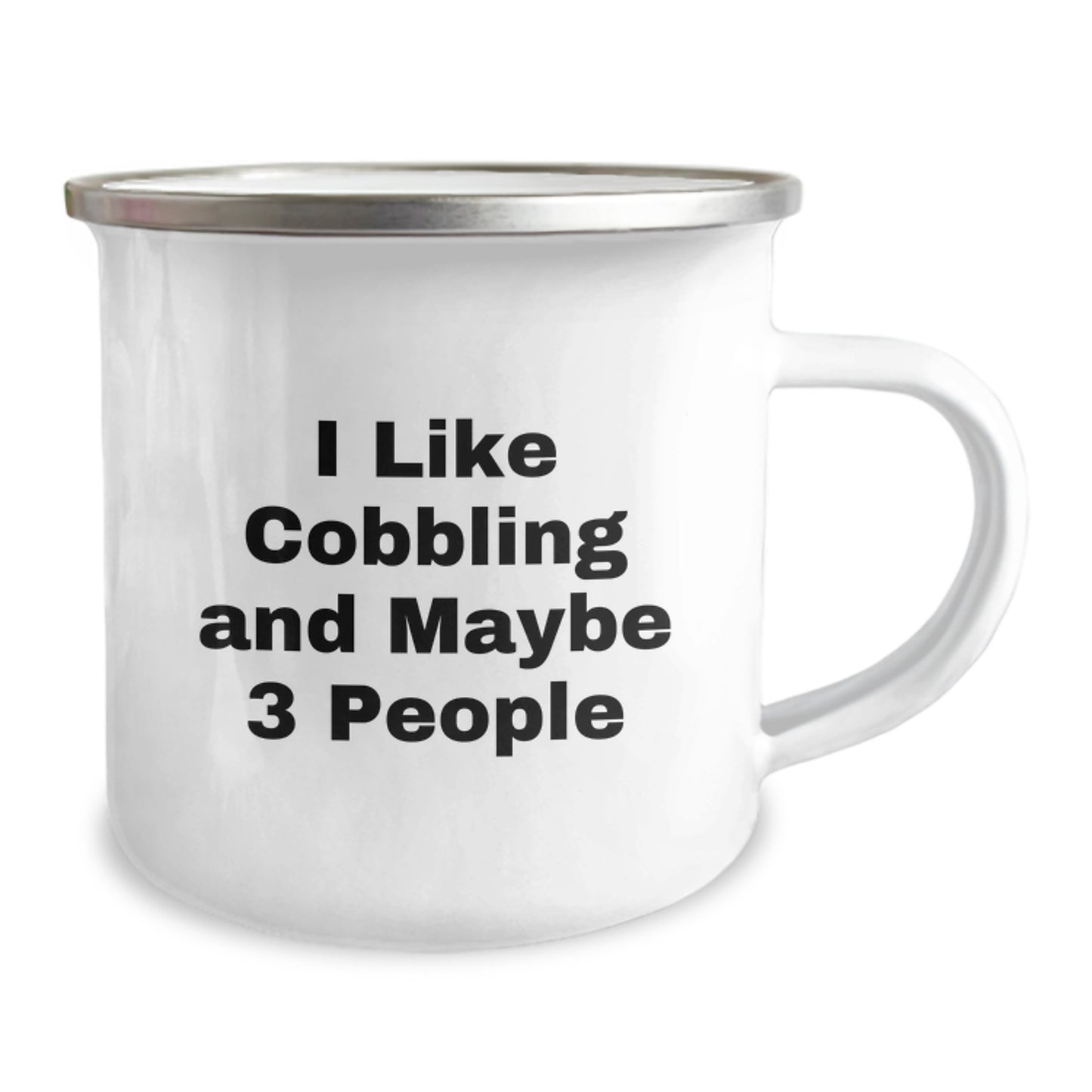 Cobbling Enthusiast Camping Mug, Funny Gift for Family and Friends from Men, Unique Mother's Day Unique Gifts - Image 2