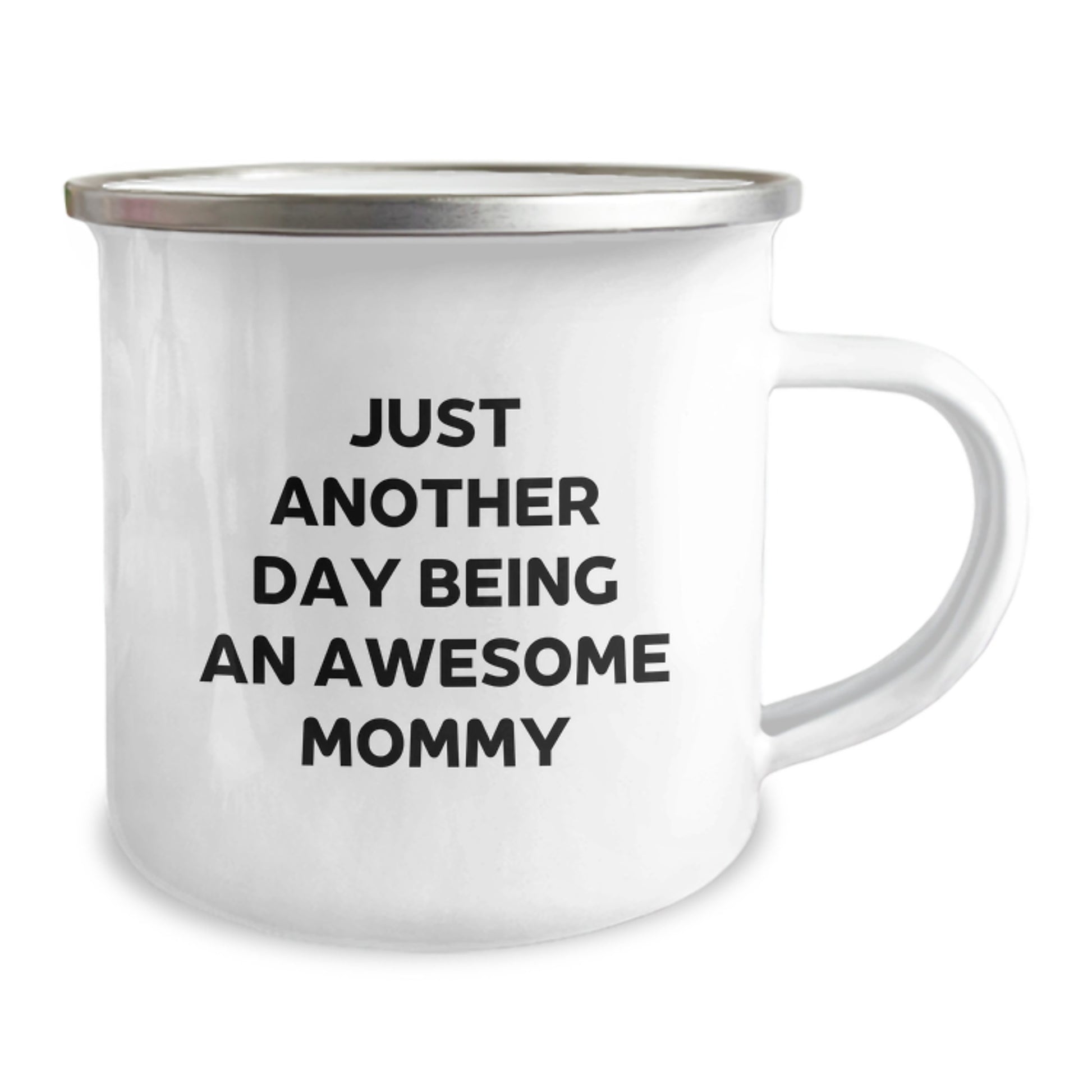 Gifts from Family, Mommy Camping Mug, Just Another Day Being An Awesome Mommy, Funny Graduation Unique Gifts for Mommy - Image 2