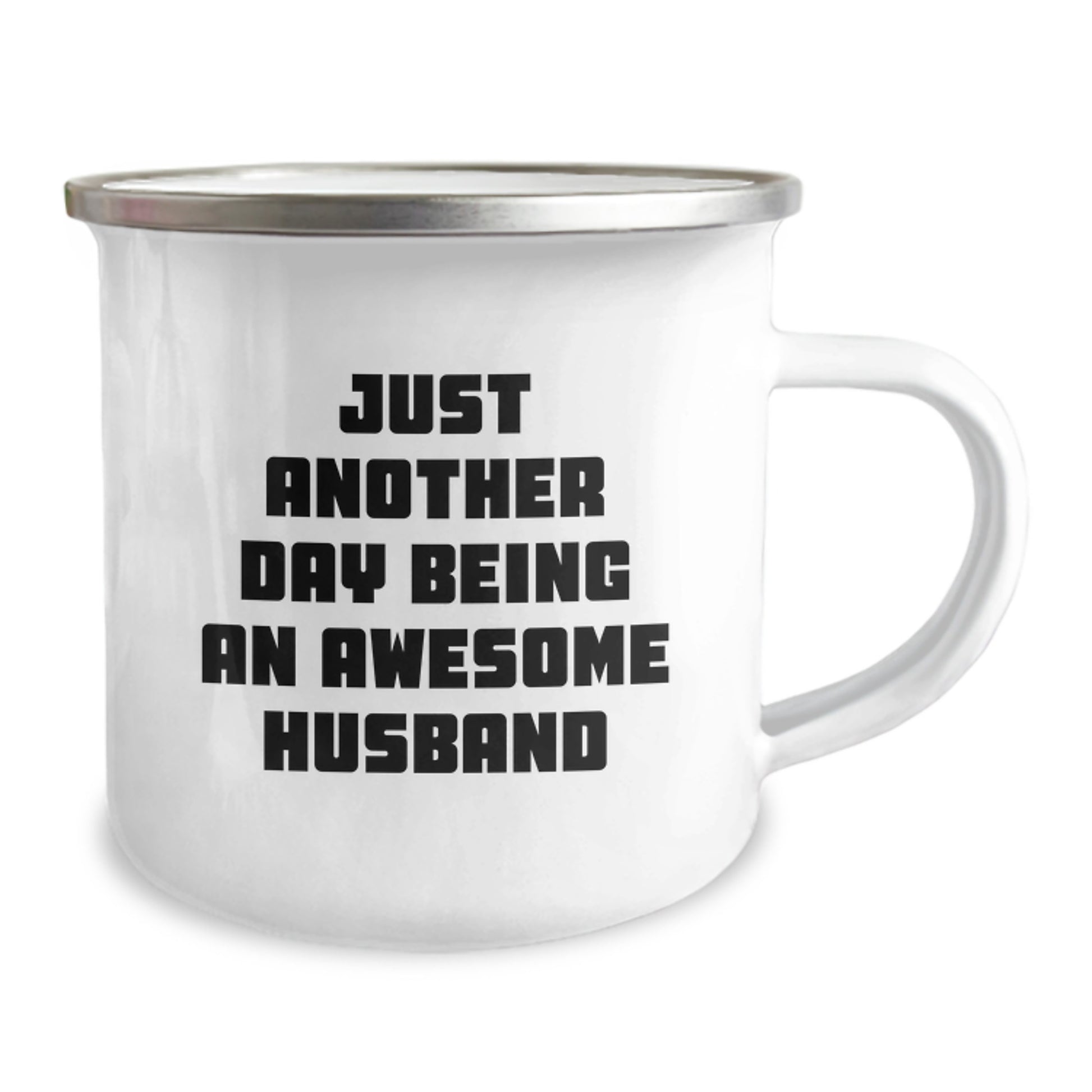 Funny Husband Gifts for Men on Valentine's - Awesome Husband Camping Mug - Image 2