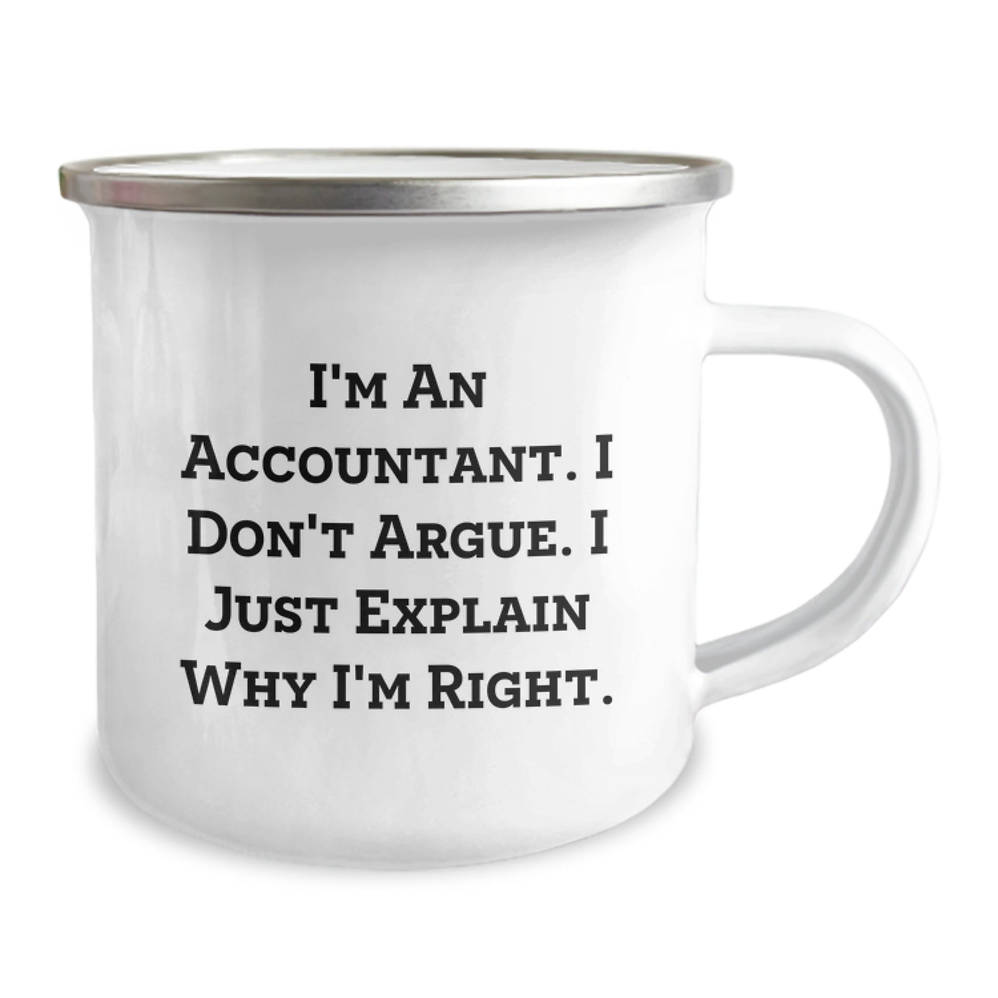Funny Accountant Gifts for Graduation Unique Camping Mugs from Friends for Accountants Men with Inspirational Quote - Image 2