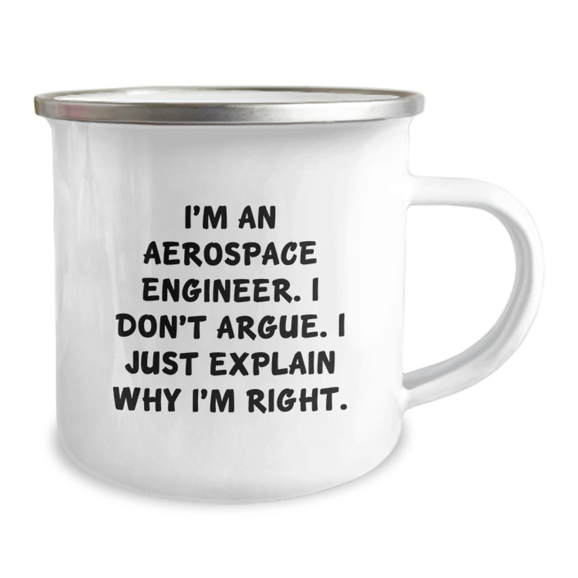 Aerospace Engineer Keepsake Camping Mug for Him Birthday Gift Stainless - Image 2