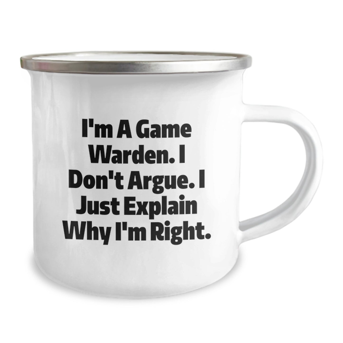 Funny Game Warden Camping Mug Gifts from Friends for Game Warden Graduation Unique - Image 2