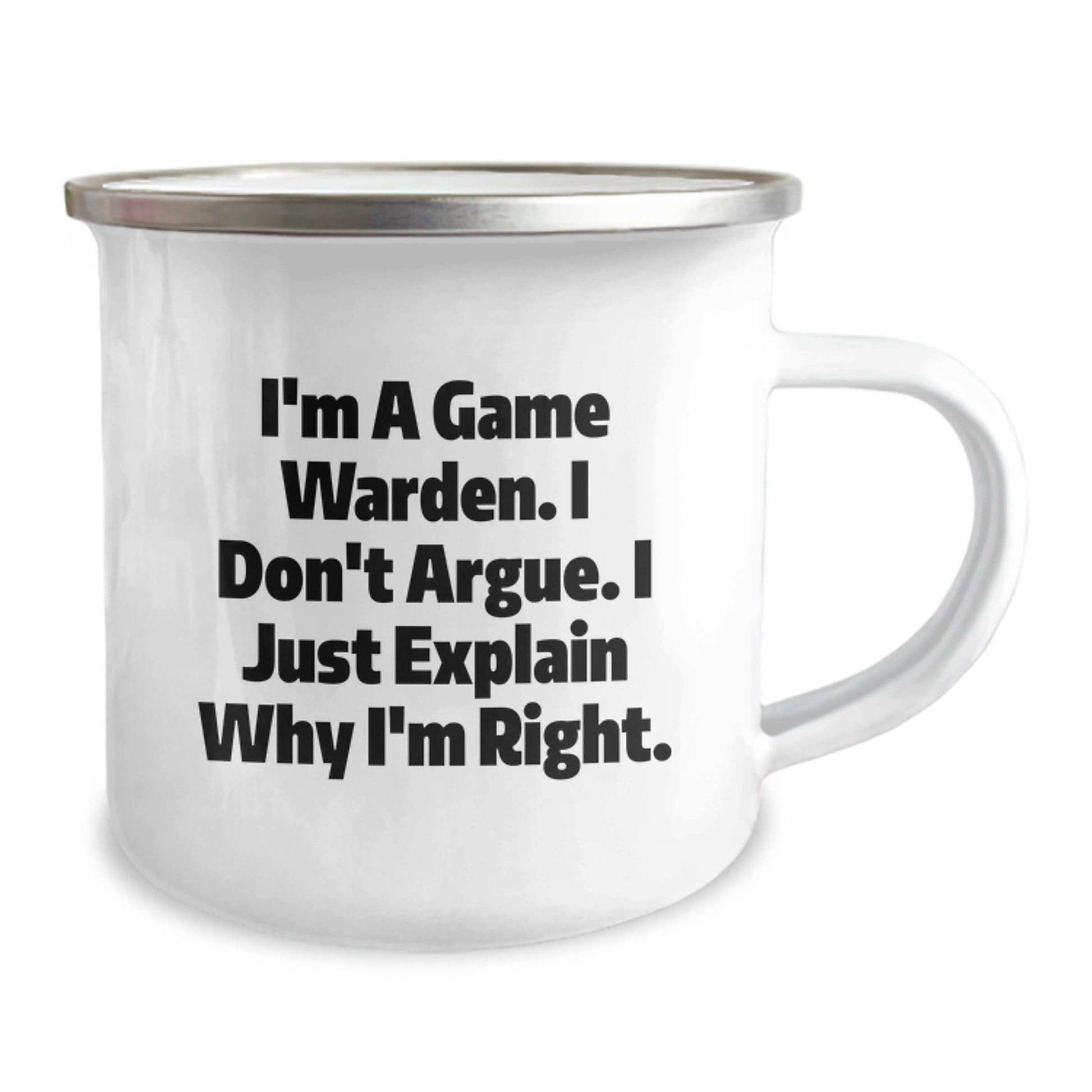 Funny Game Warden Camping Mug Gifts from Friends for Game Warden Graduation Unique - Image 2