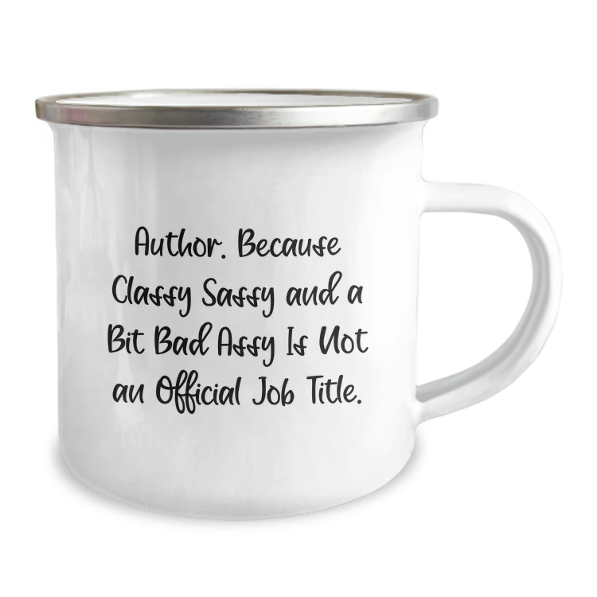 Author Gifts Funny Camping Mug Christmas Unique Presents for Author Lovers, Funny Author Mug for Author Friends, Author Quote Christmas Unique Gifts from Friends to Author - Image 2