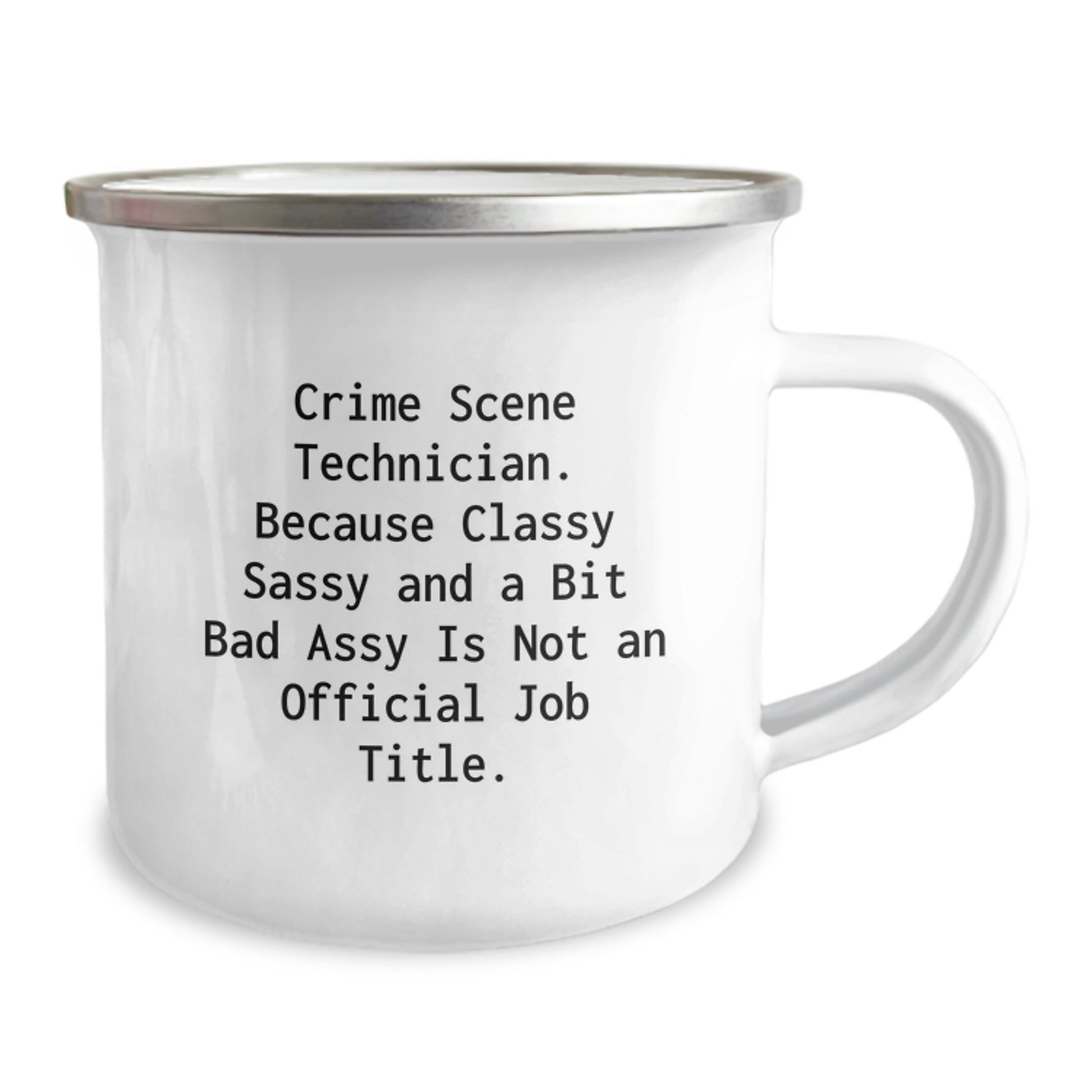 Funny Gifts from Family for Crime Scene Technician Camping Mug - Mother's Day Unique - Image 2
