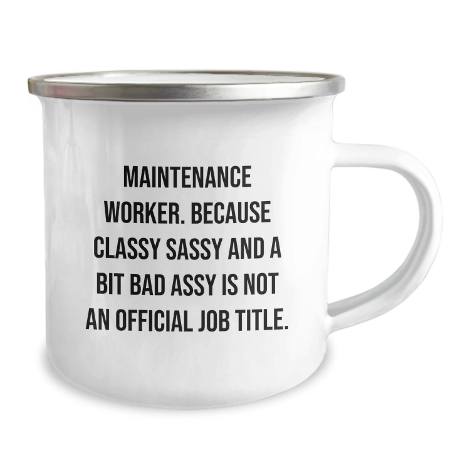 Maintenance Worker Classy Gifts for Men Funny Camping Mug from Friends - Image 2