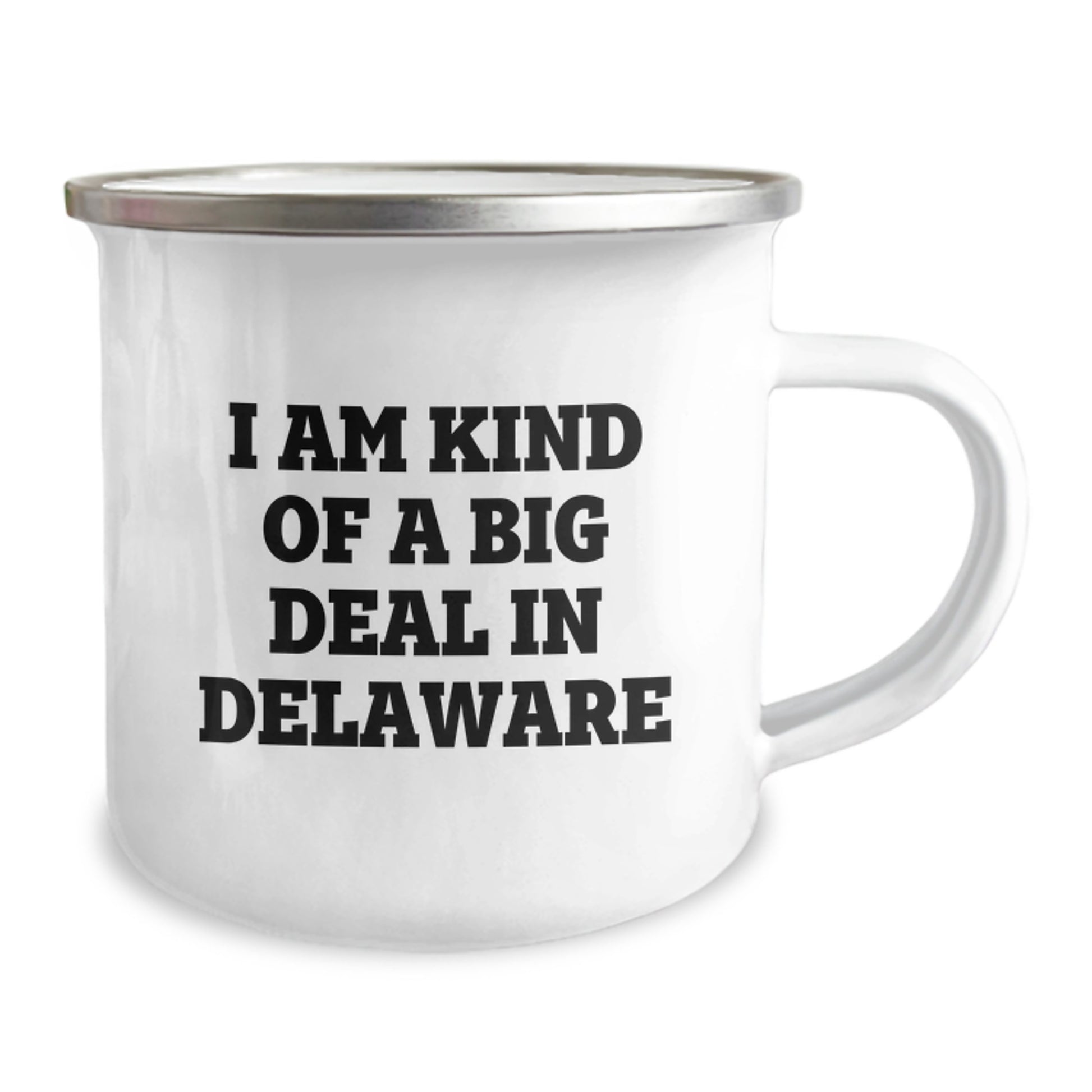 Funny Delaware Gifts from Mom to Dad Camping Mug I'm Kind Of A Prime Selection In Delaware - Image 2