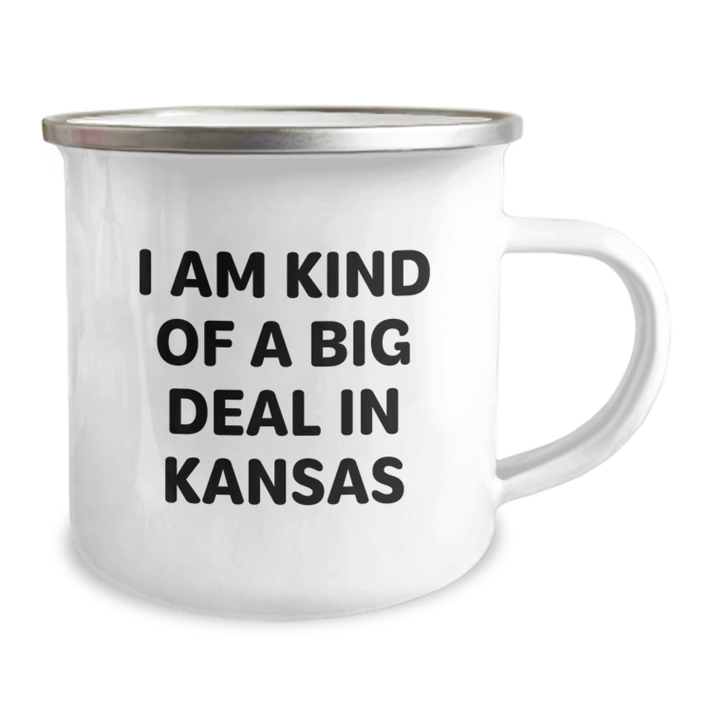Funny Kansas Camping Mug, Gifts for Dad from Kansas, I Am Kind Of A Prime Selection In Kansas, Father's Day Unique Gifts for Men - Image 2
