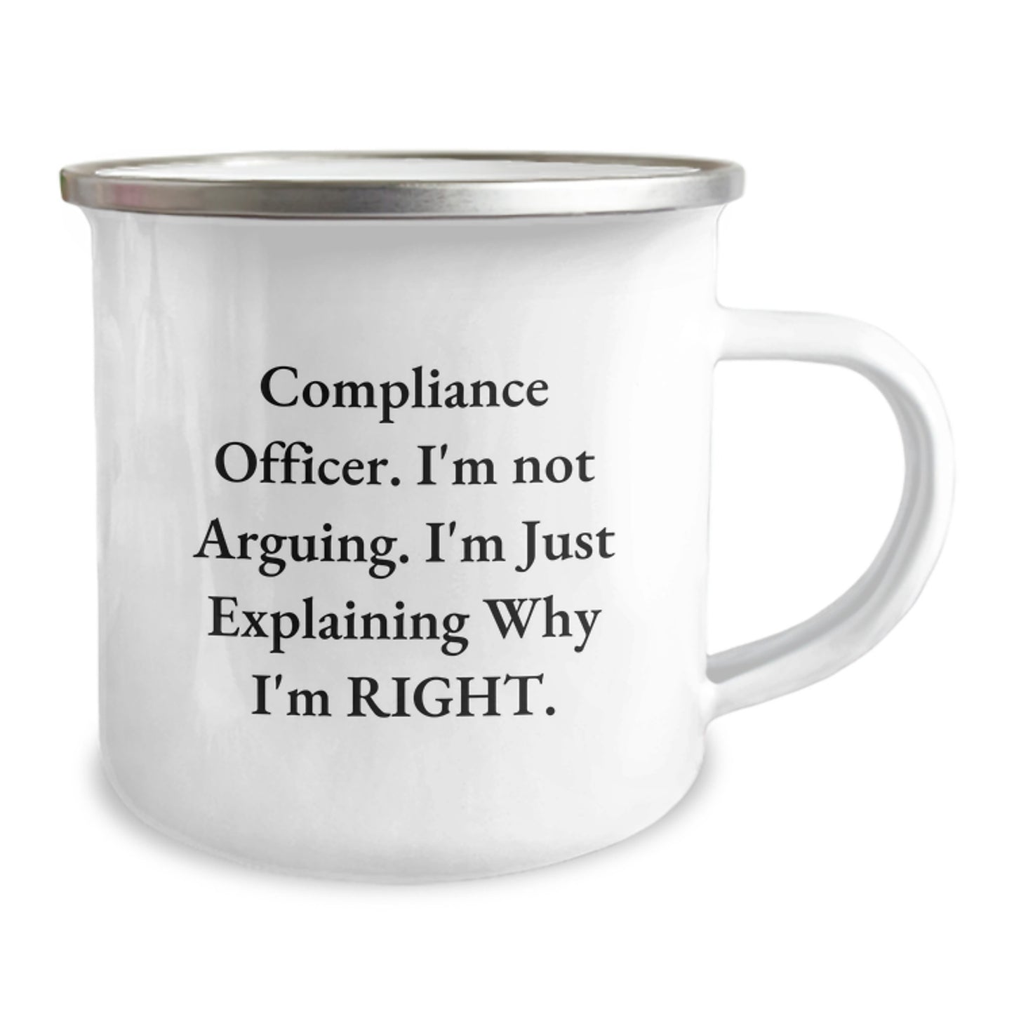 Compliance Officer Funny Mugs Gifts for Compliance Officers, Compliance Officer, Camping Mugs, Funny Quotes, Graduation Unique Gifts from Friends - Image 2
