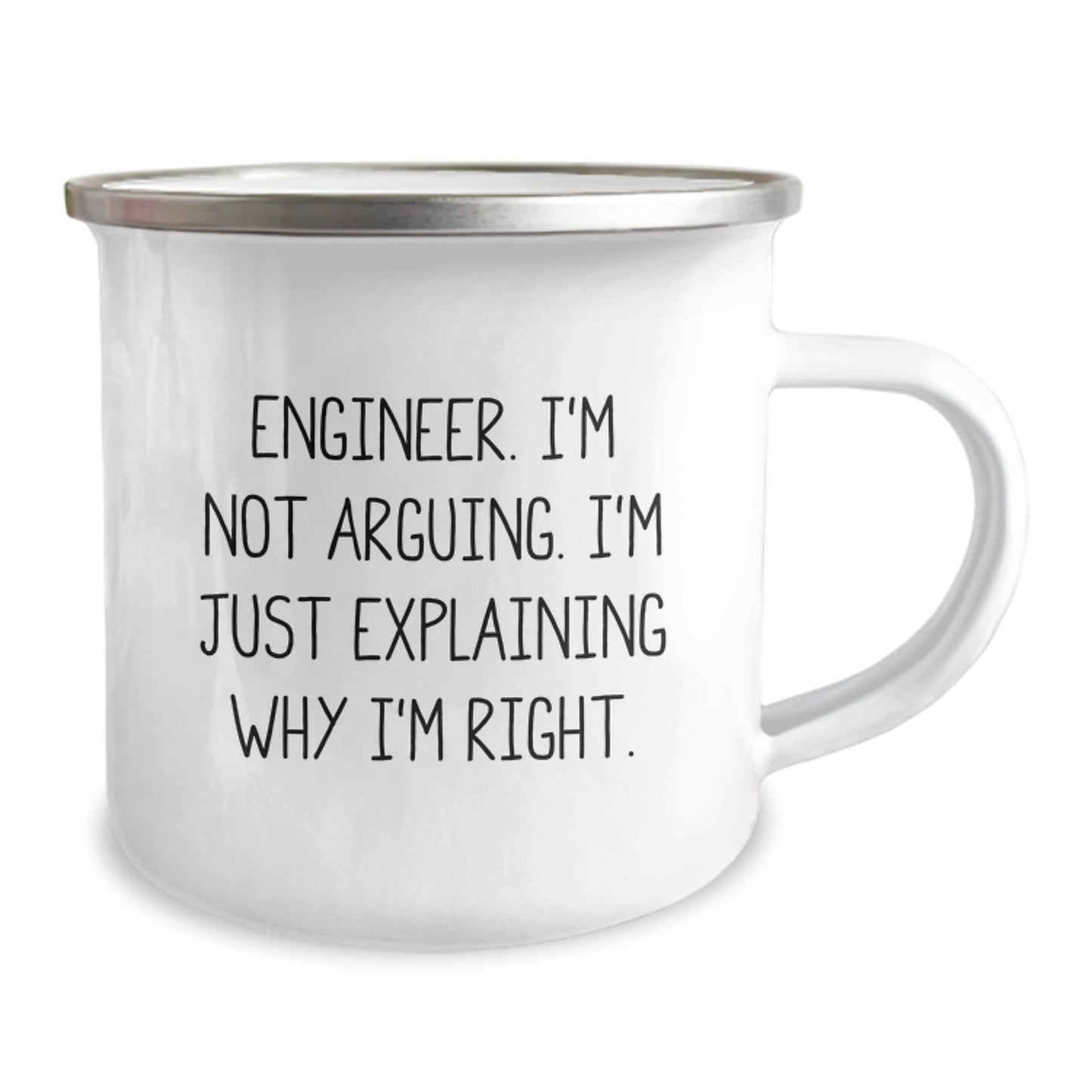 Funny Engineer Gifts for Him, Camping Mug, Explaining Why I'm Right, Graduation Unique Gifts from Dad - Image 2