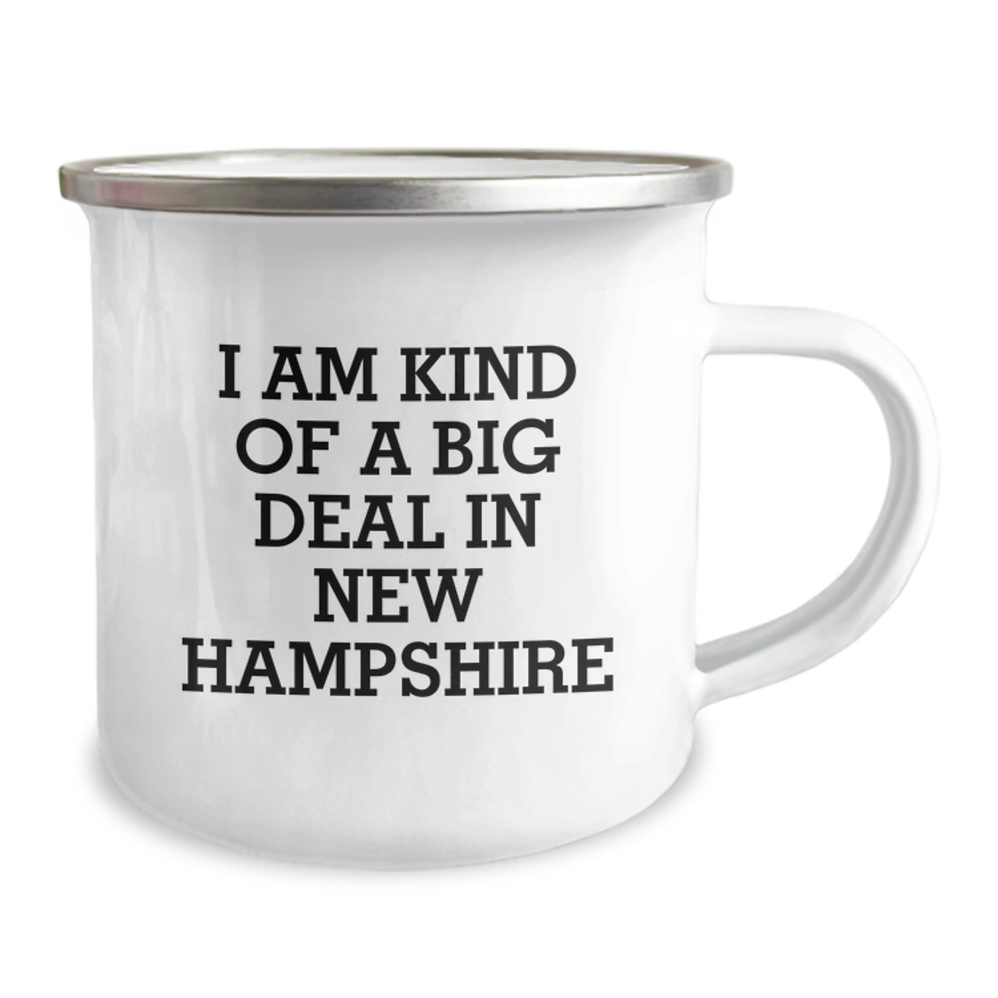 Funny Gifts from Friends to Family in New Hampshire, Camping Mug I Am Kind Of A Prime Selection In New Hampshire Birthday Unique Gifts - Image 2