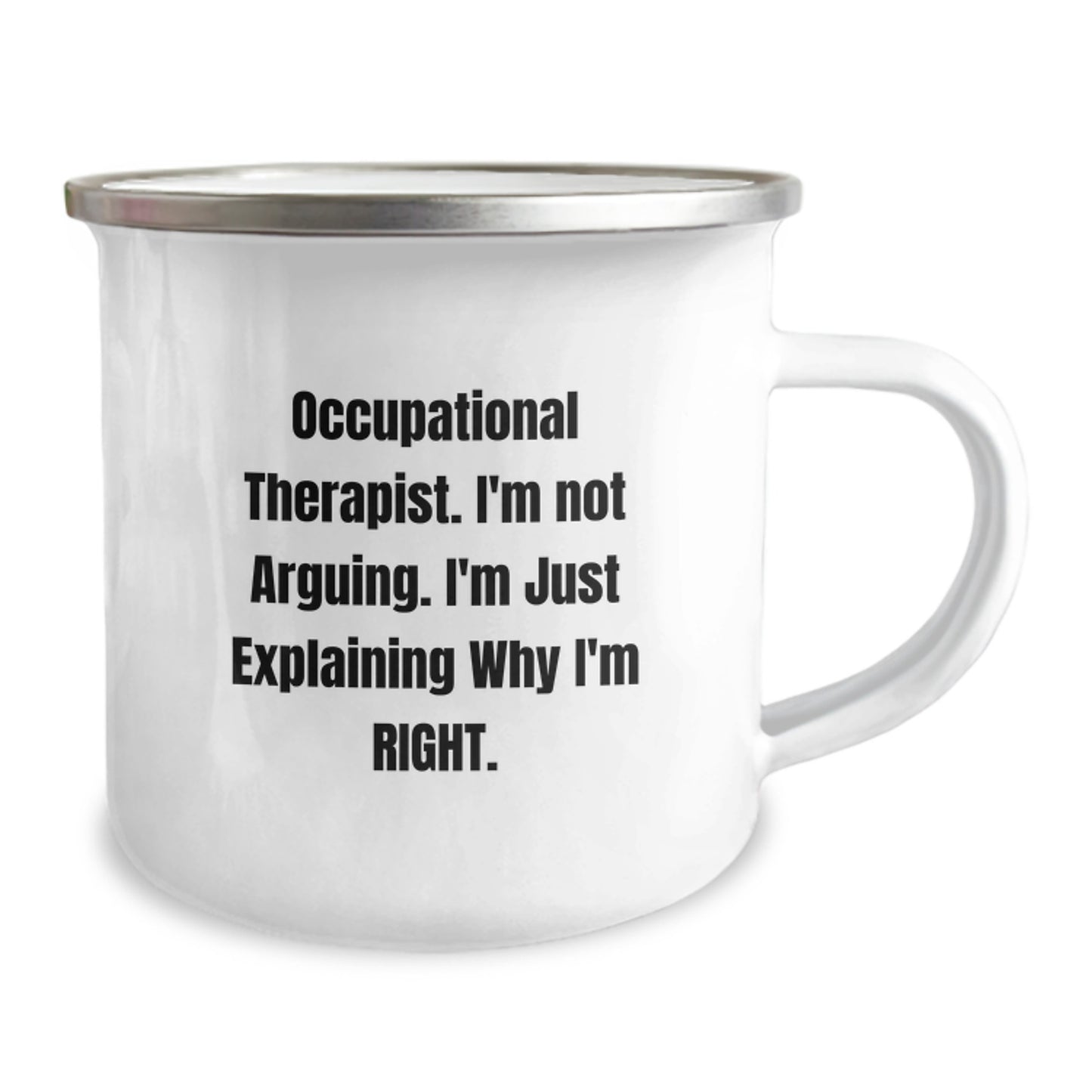 Occupational Therapist Keepsake Camping Mug for Him Birthday Gift - Image 2