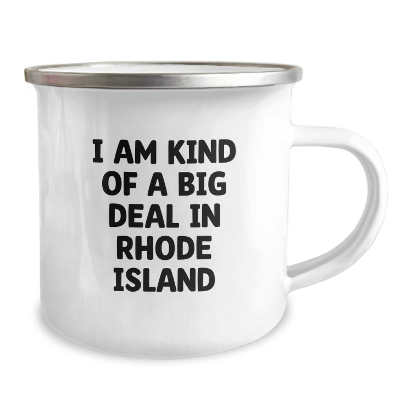 Rhode Island Camping Mug - Funny 'I Am Kind Of A Prime Selection' Gift for Birthday Friends from Men - Image 2