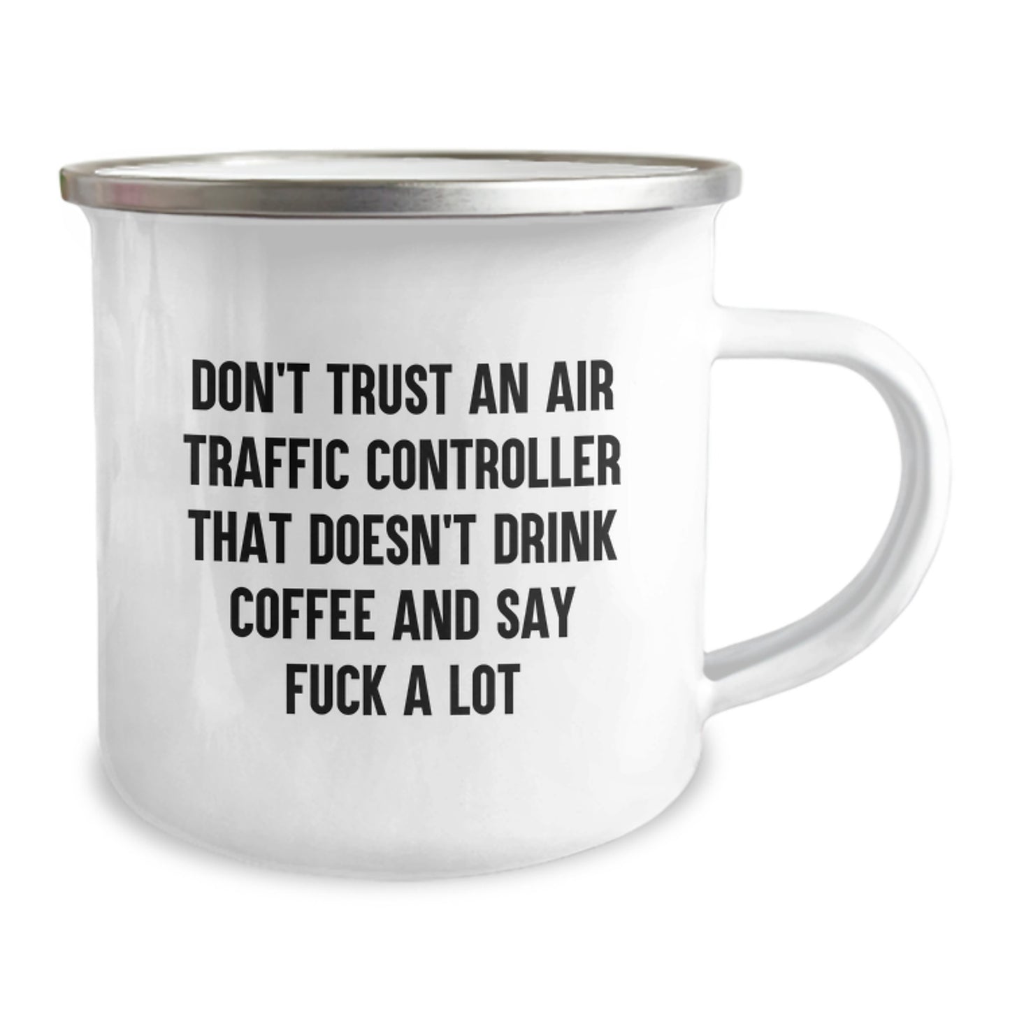Funny Air Traffic Controller Gifts from Friends for Men - Graduation Unique Mug for Air Traffic Controller Lovers Who Drink Coffee and Say F Words - Image 2
