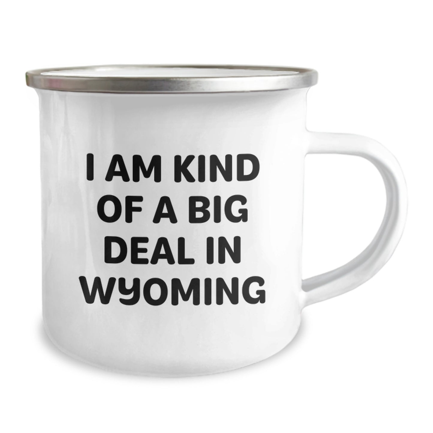 Funny Wyoming Camping Mug Gifts from Dad to Son for Father's Day - Image 2