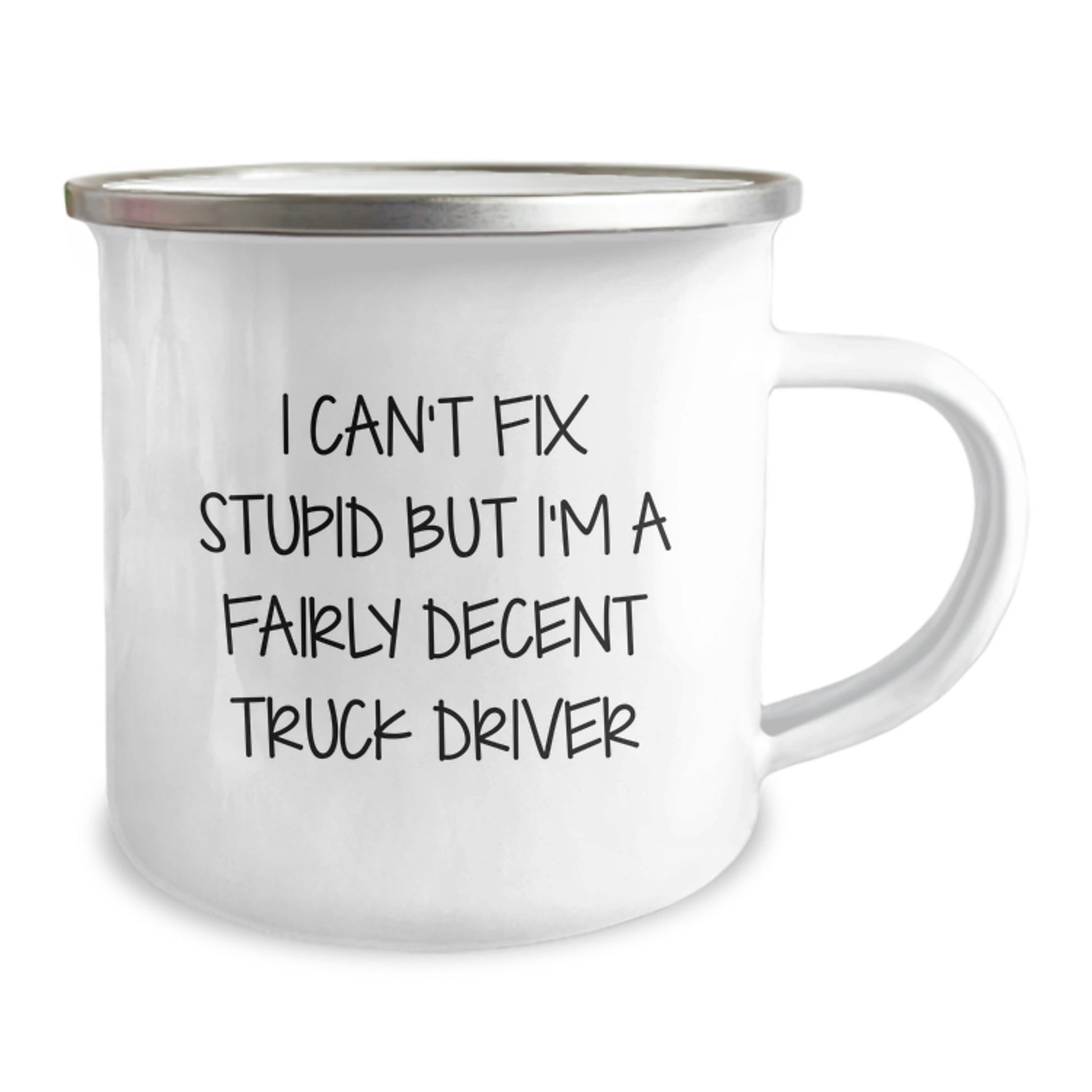 Truck Driver Camping Mug, Funny Quote, Gift for Him, Birthday Unique Gifts from Friends to Family - Image 2