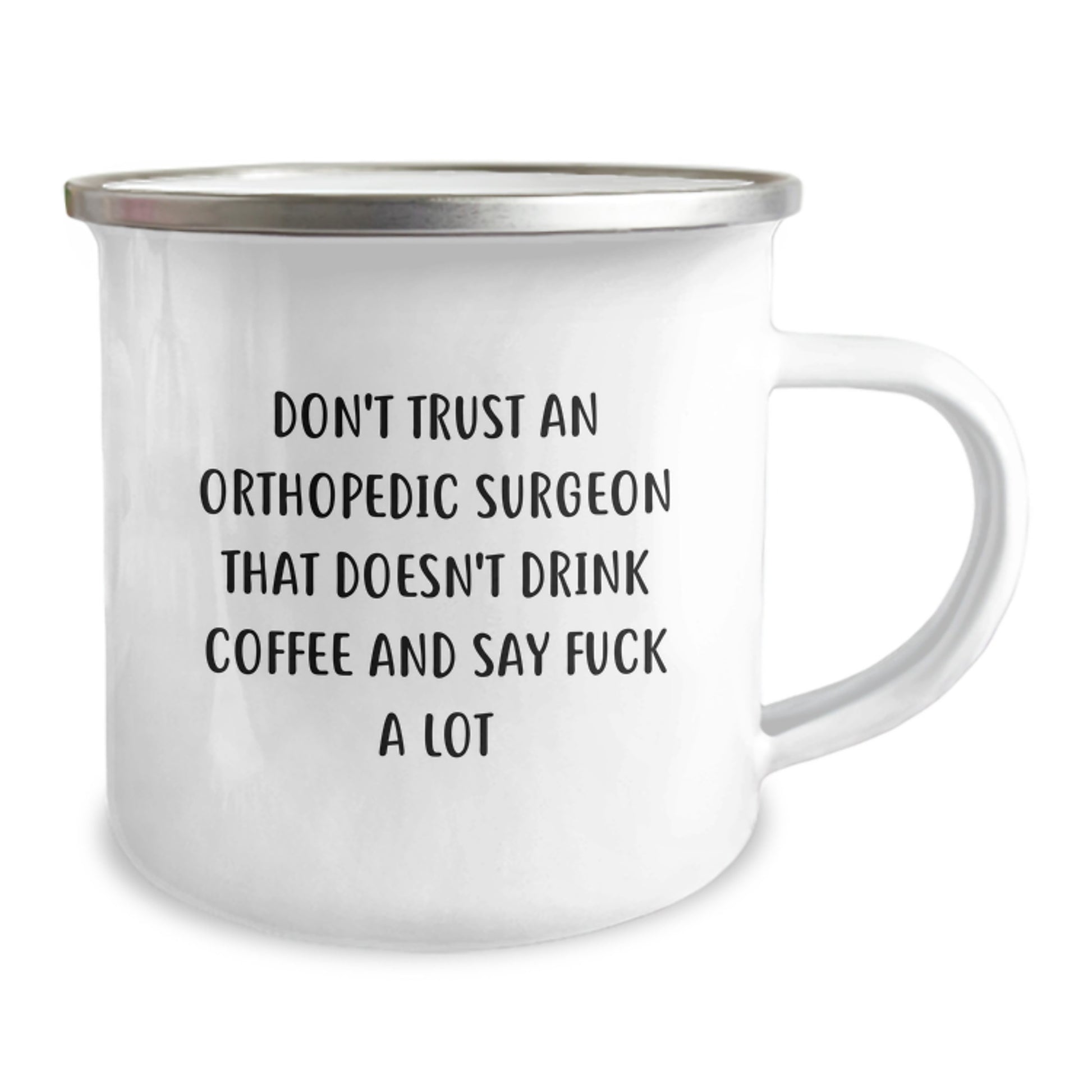 Orthopedic Surgeon Keepsake Camping Mug for Him Birthday Gift - Image 2