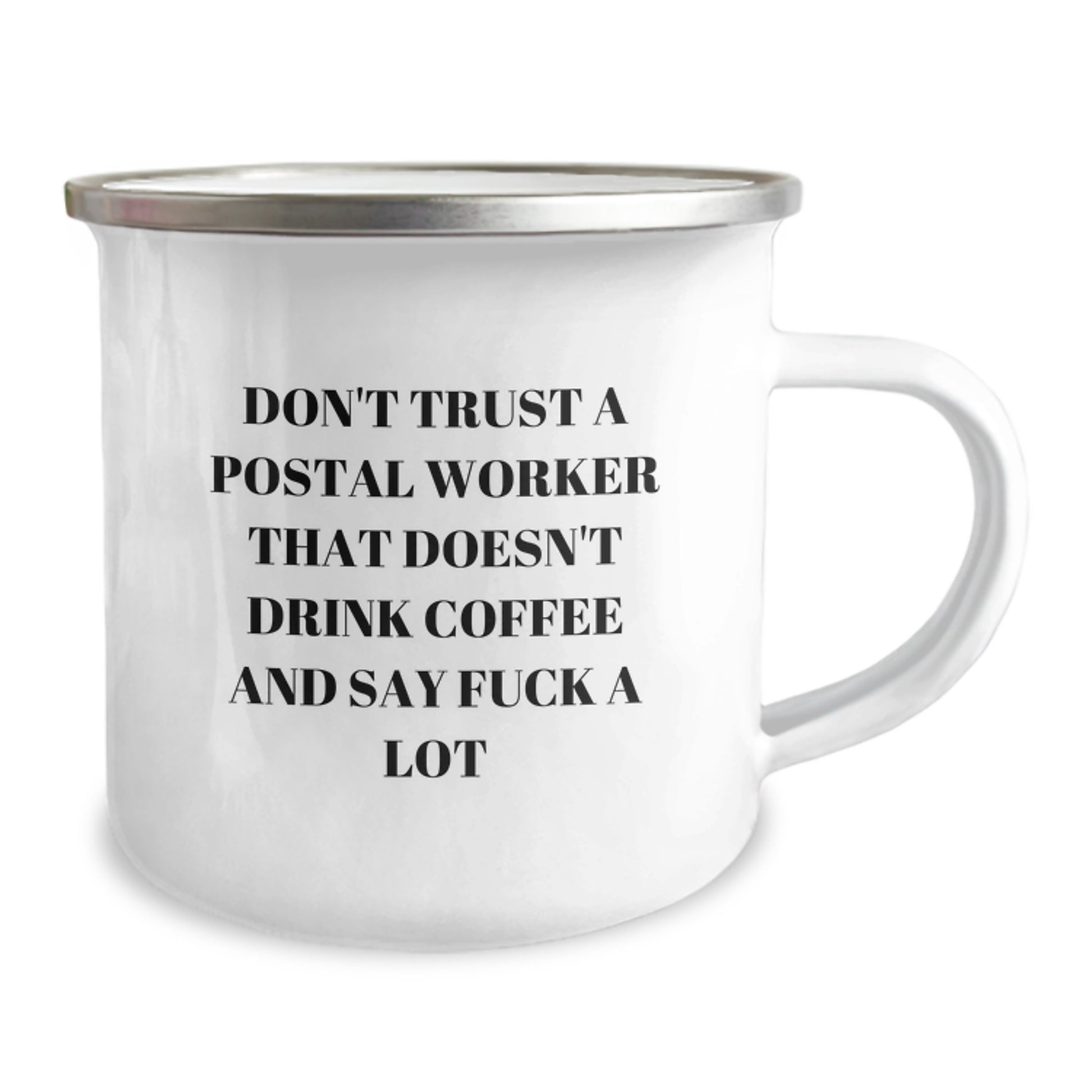 Funny Postal Worker Camping Mug Gifts from Coworkers for Graduation Unique Mugs for Postal Worker Friends - Image 2