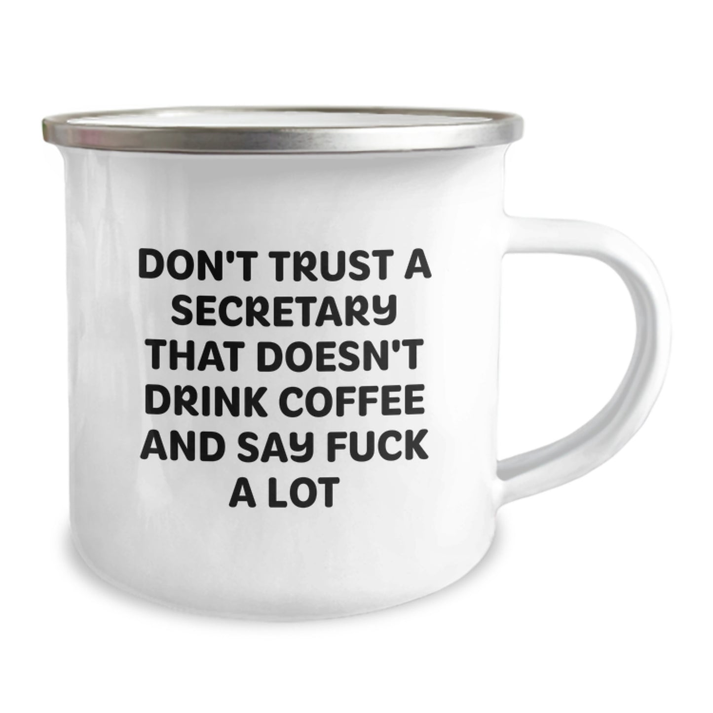 Funny Secretary Gifts for Secretary - Inappropriate Humor Camping Mug for Men - Funny Coffee Mug for Secretary Friends - Graduation Unique Gifts from Friends - Image 2