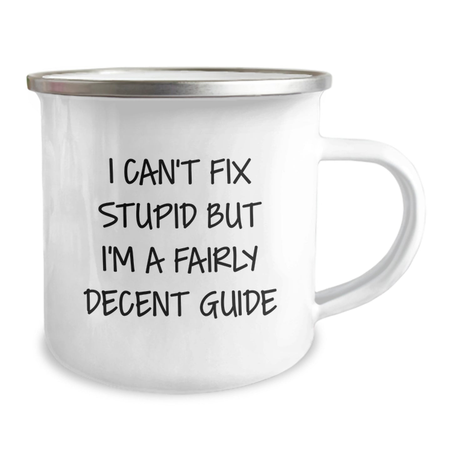 Gifts from Friends for the Graduation Guide - Funny Camping Mug - I'm A Fairly Decent Guide - Perfect for Guide Enthusiasts - Image 2