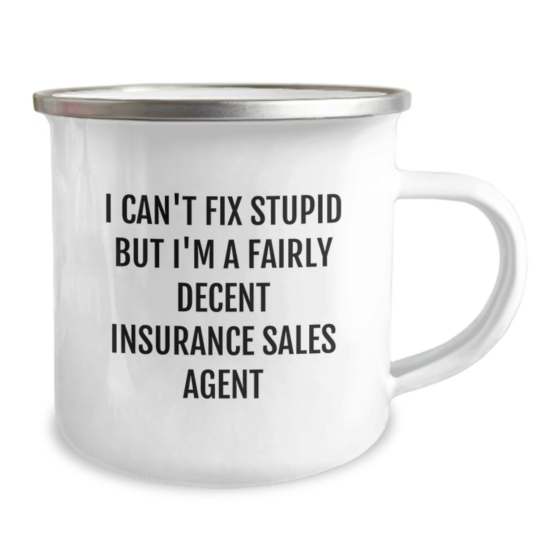 Insurance Sales Agent Funny Camping Mug Gifts from Friends for Insurance Sales Agent Graduation Unique - Image 2