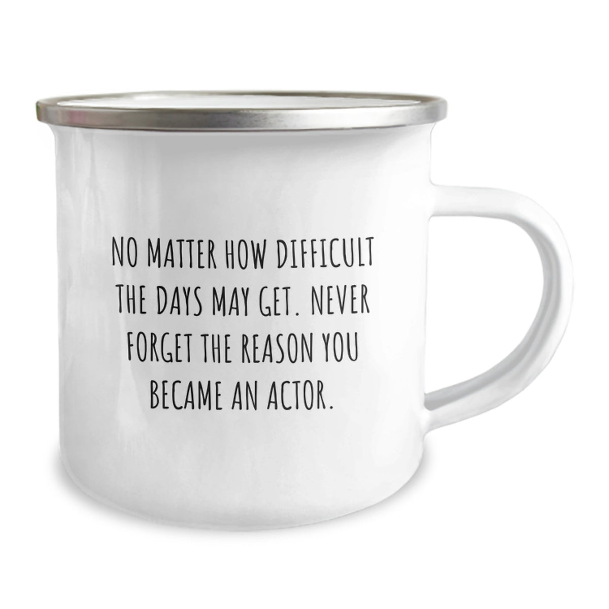 Unique Inspirational Actor Gifts from Friends for Actor Men Graduation Unique Gifts Camping Mug - Image 2