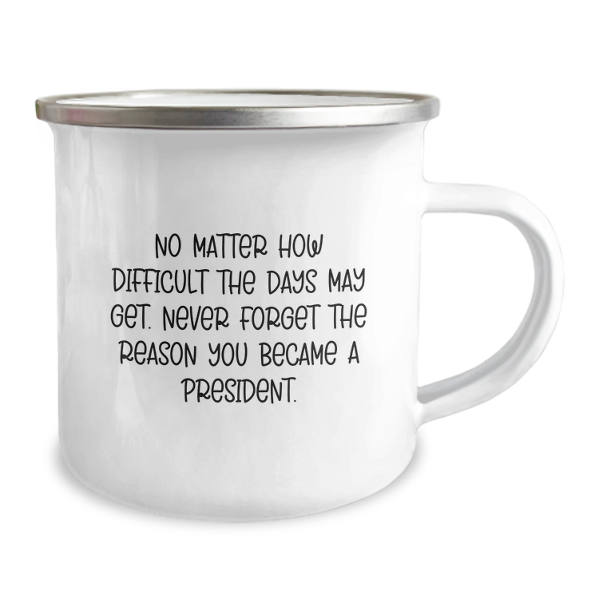 Funny President Gifts for Men from Friends - Camping Mug for President Graduation Unique Inspirational Mug - Image 2
