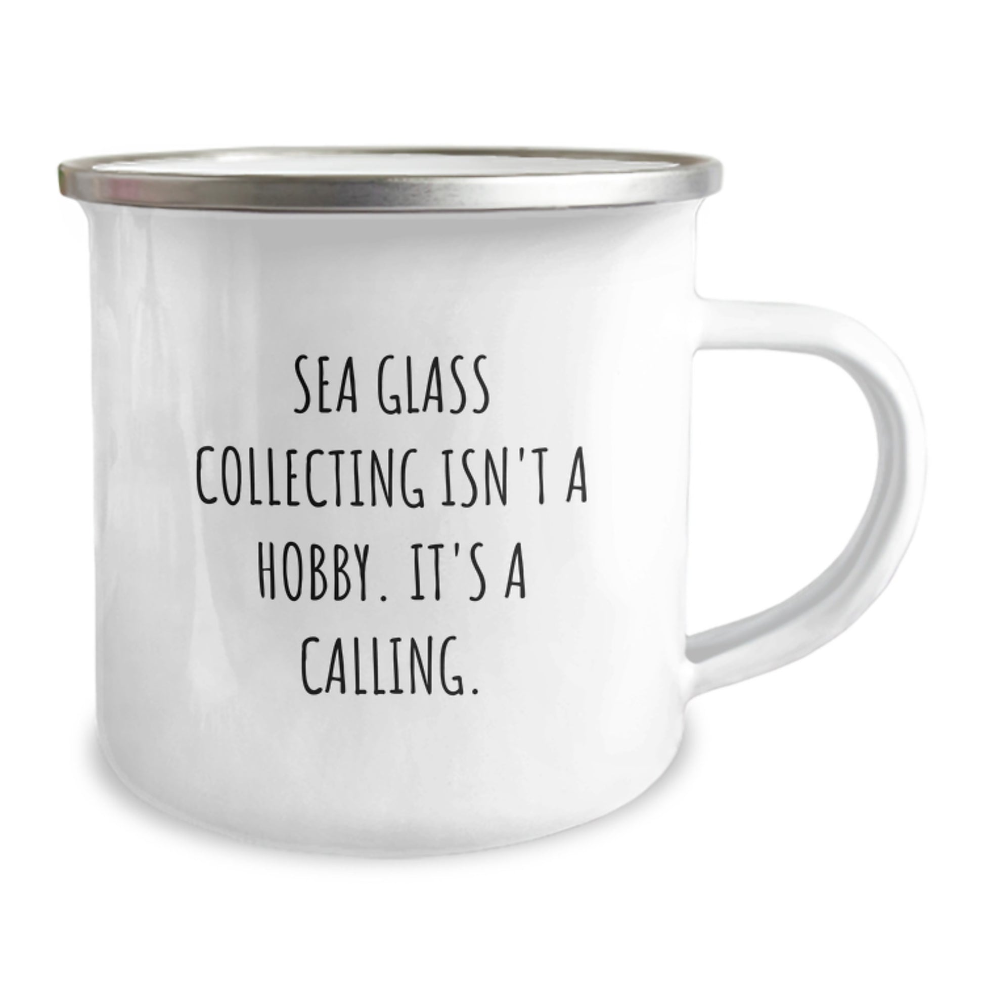 Gifts from Family and Friends for Sea Glass Collecting Enthusiasts, Funny Inspirational Camping Mug for Graduation Unique Gifts - Image 2