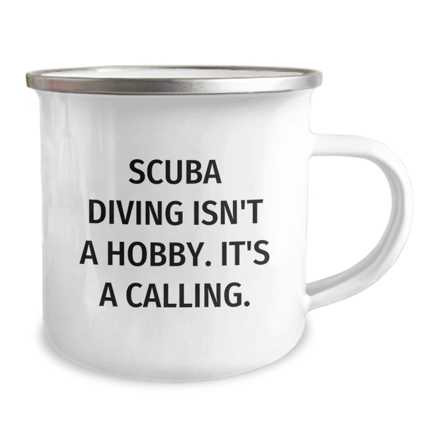 Scuba Diving Gifts for Men, Funny Scuba Diving Quotes, Graduation Unique Gifts from Friends, Stainless Steel Camping Mug for Scuba Diving Lovers - Image 2