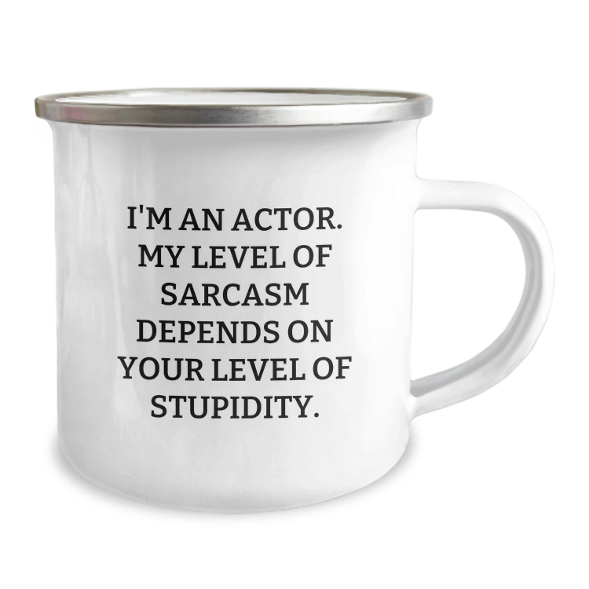 Funny Actor Gifts from Friends for Actor, Inspirational Camping Mug, Graduation Unique Gifts, I'm An Actor Quote - Image 2