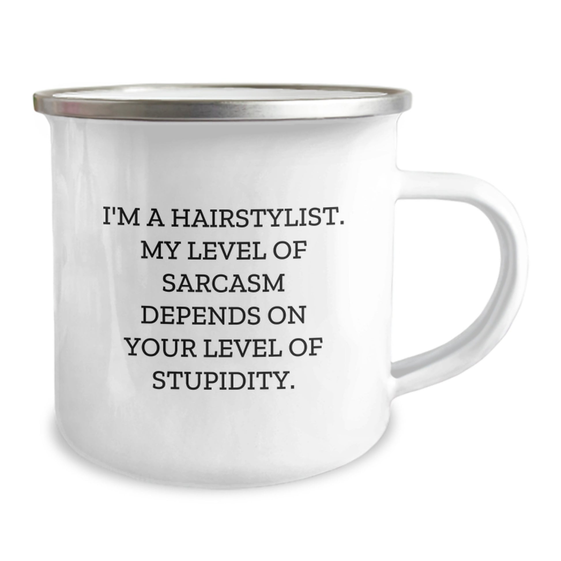 Hairstylist Keepsake Camping Mug for Him Graduation Gift - Image 2