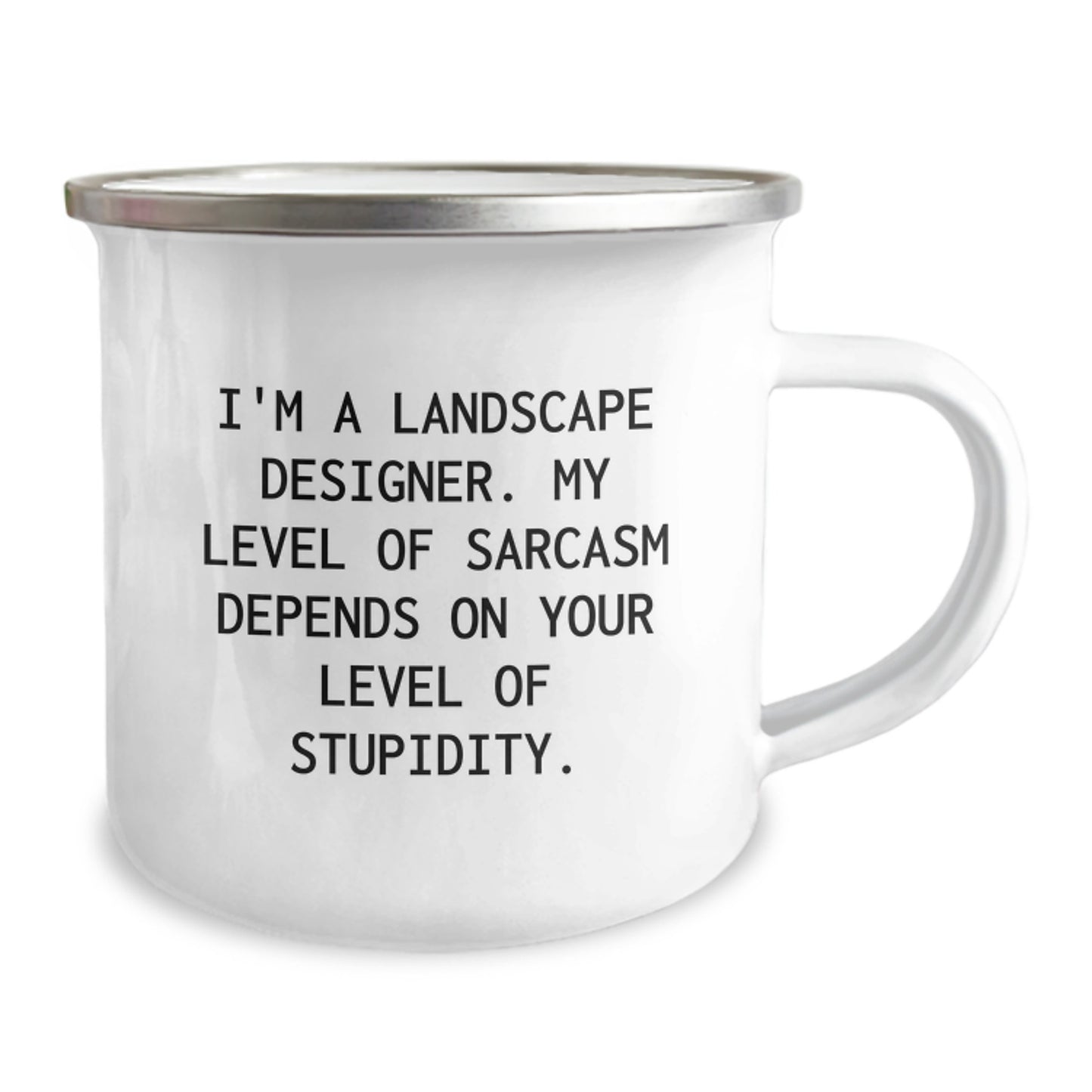 Funny Landscape Designer Camping Mug Gifts from Friends to Graduation Unique Gifts for Landscape Designers - Image 2