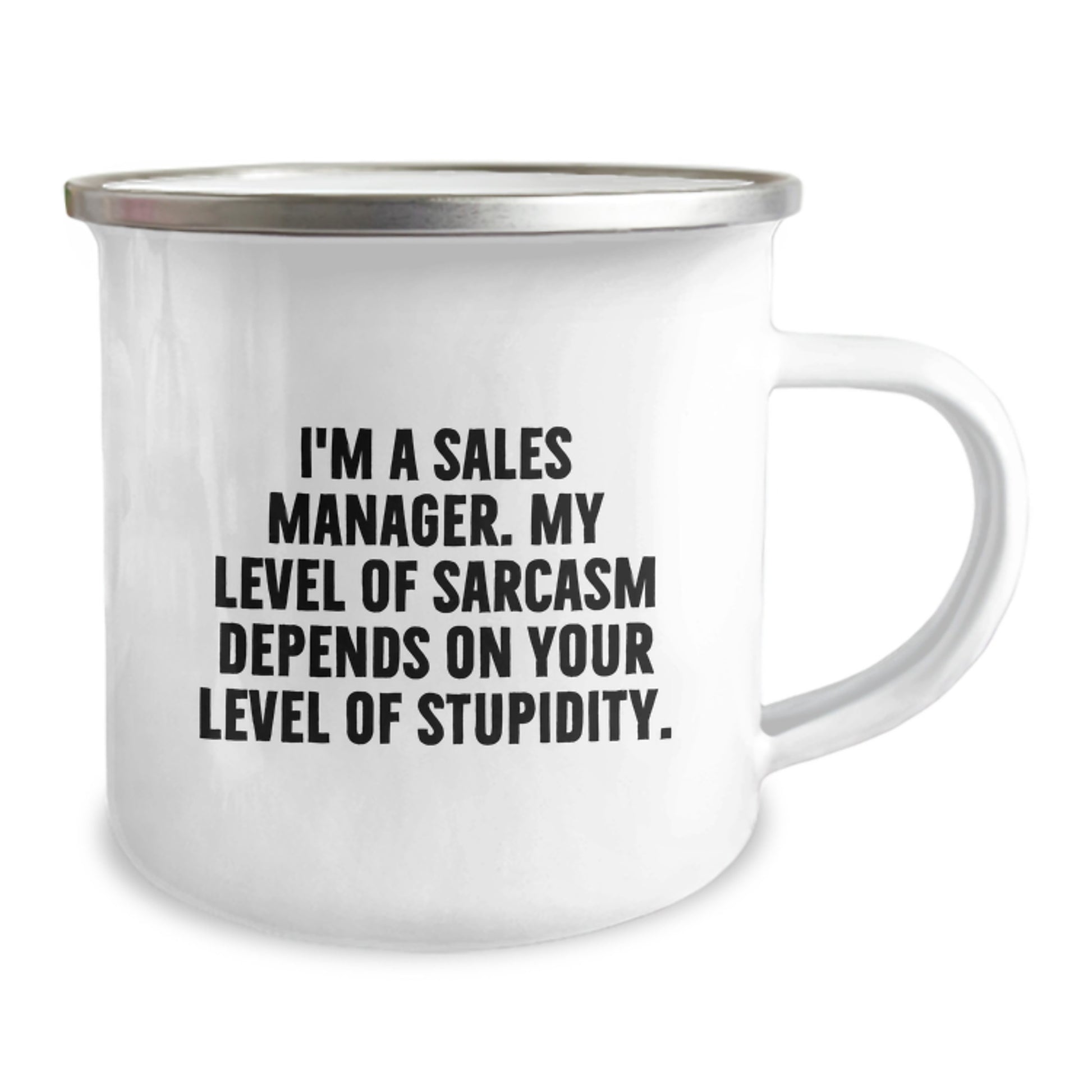 Funny Sales Manager Gifts - I'm A Sales Manager Mug for Graduation, Funny Camping Mug for Sales Manager, Best Gifts from Friends to Sales Manager - Image 2
