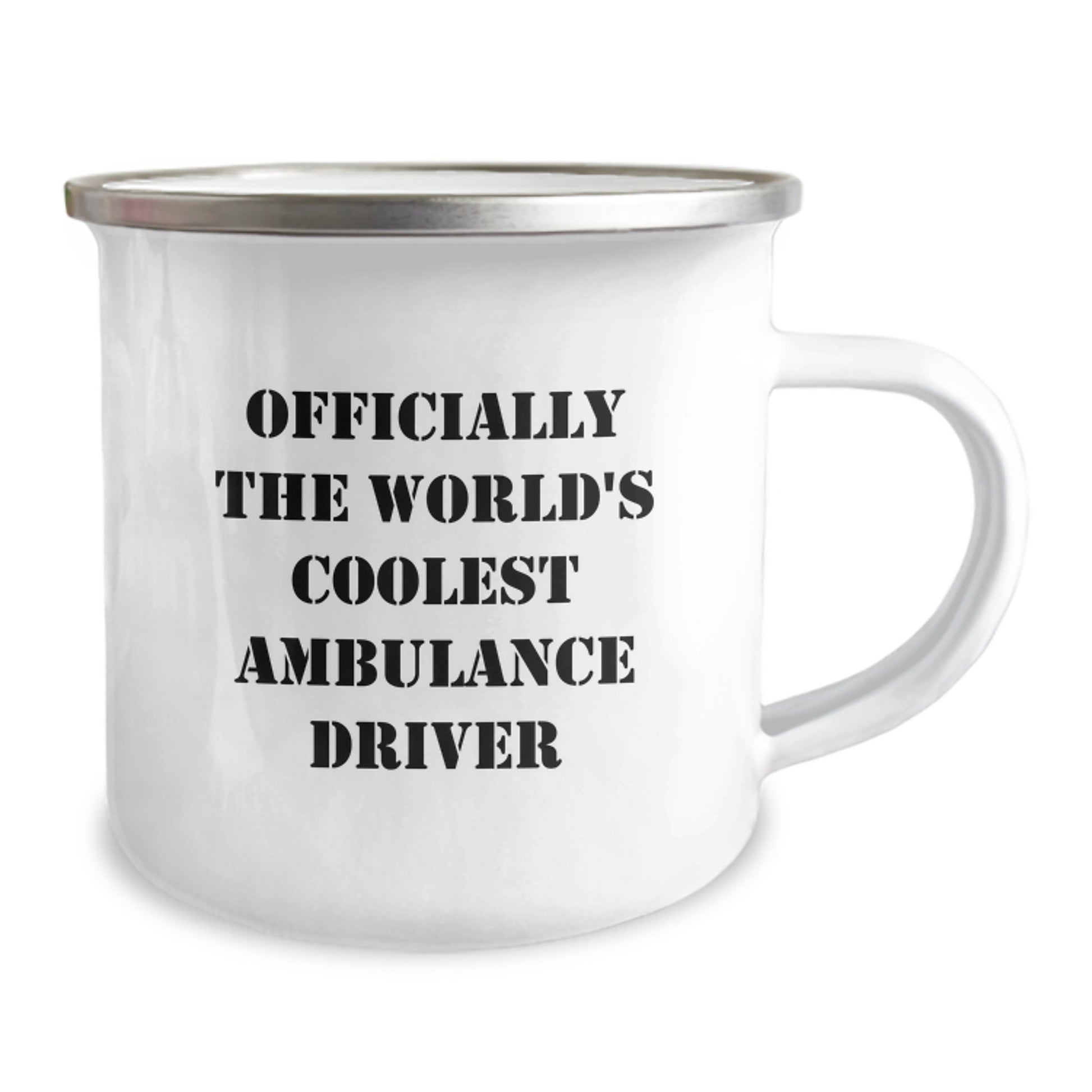 Ambulance Driver Keepsake Camping Mug for Him Graduation Gift - Image 2
