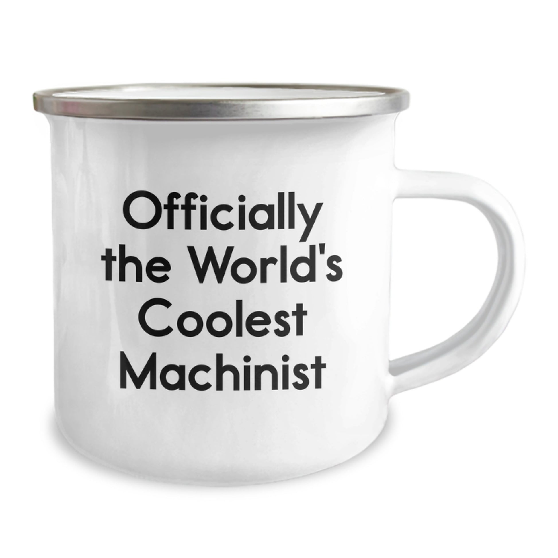 Funny Machinist Gifts from Friends - Officially The World's Coolest Machinist Camping Mug for Birthday - Image 2