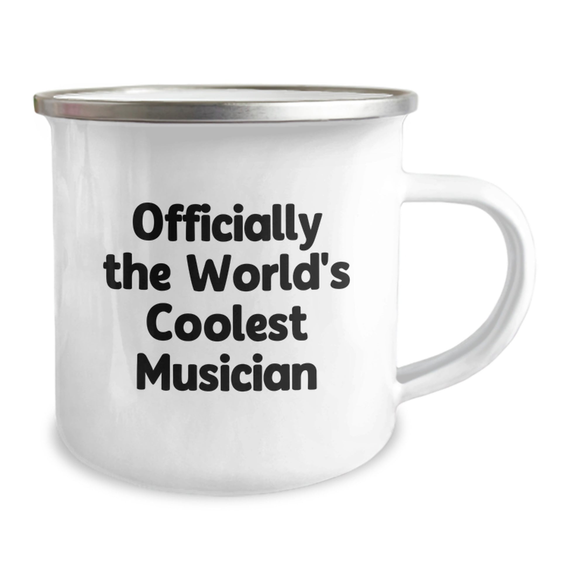 Funny Musician Gifts from Friends for Musician Men - Officially The World's Coolest Musician Camping Mug for Musician Lover, Unique Graduation Gifts - Image 2