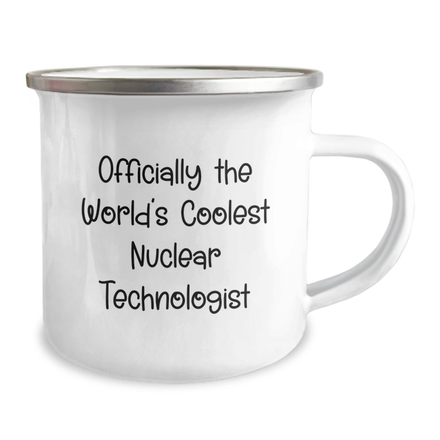 Nuclear Technologist Keepsake Camping Mug for Him Birthday Gift - Image 2