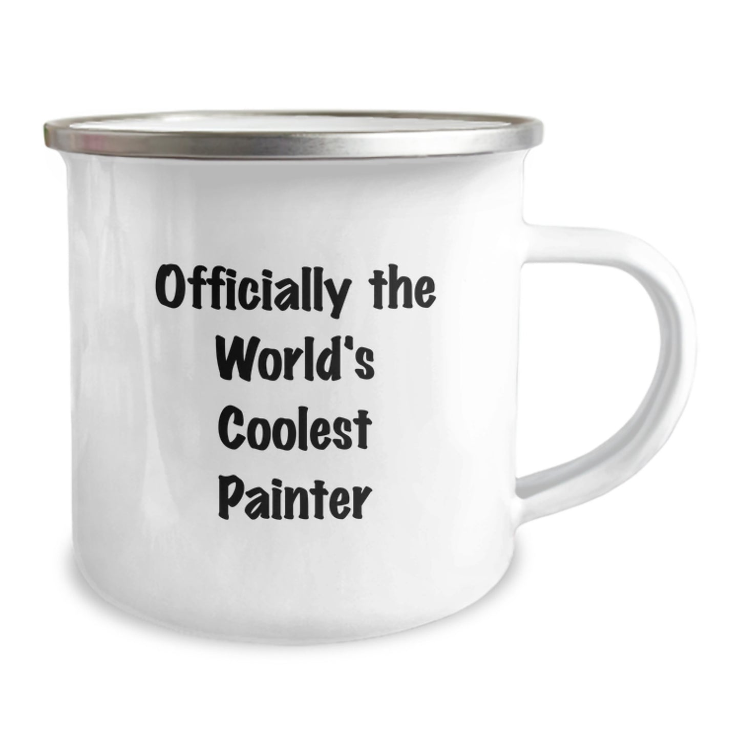 Painter Camping Mug for Him World's Coolest Painter Birthday Gift - Image 2